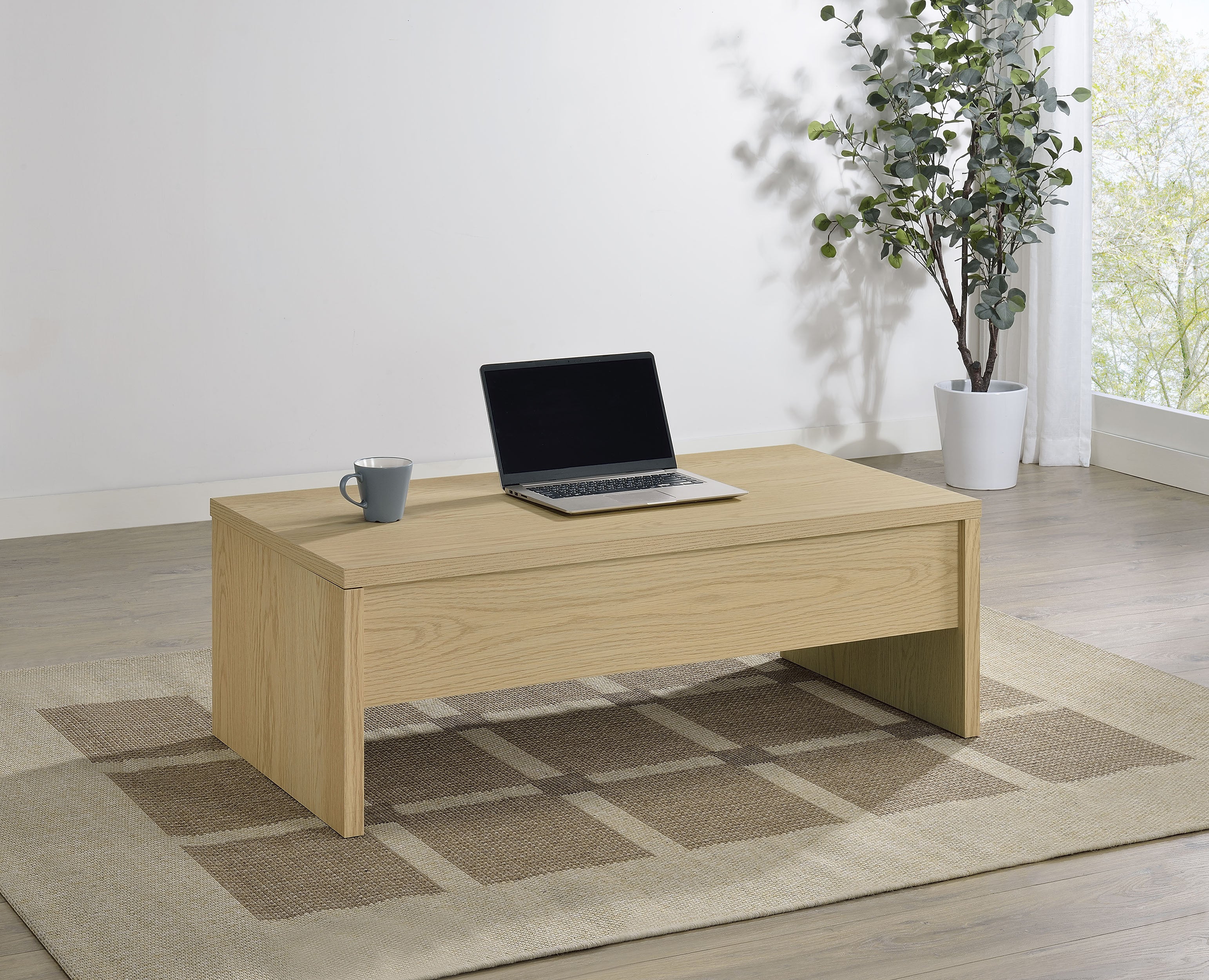 Canoga Lift-Top Coffee Table - Ideal Furniture (Fresno,CA)