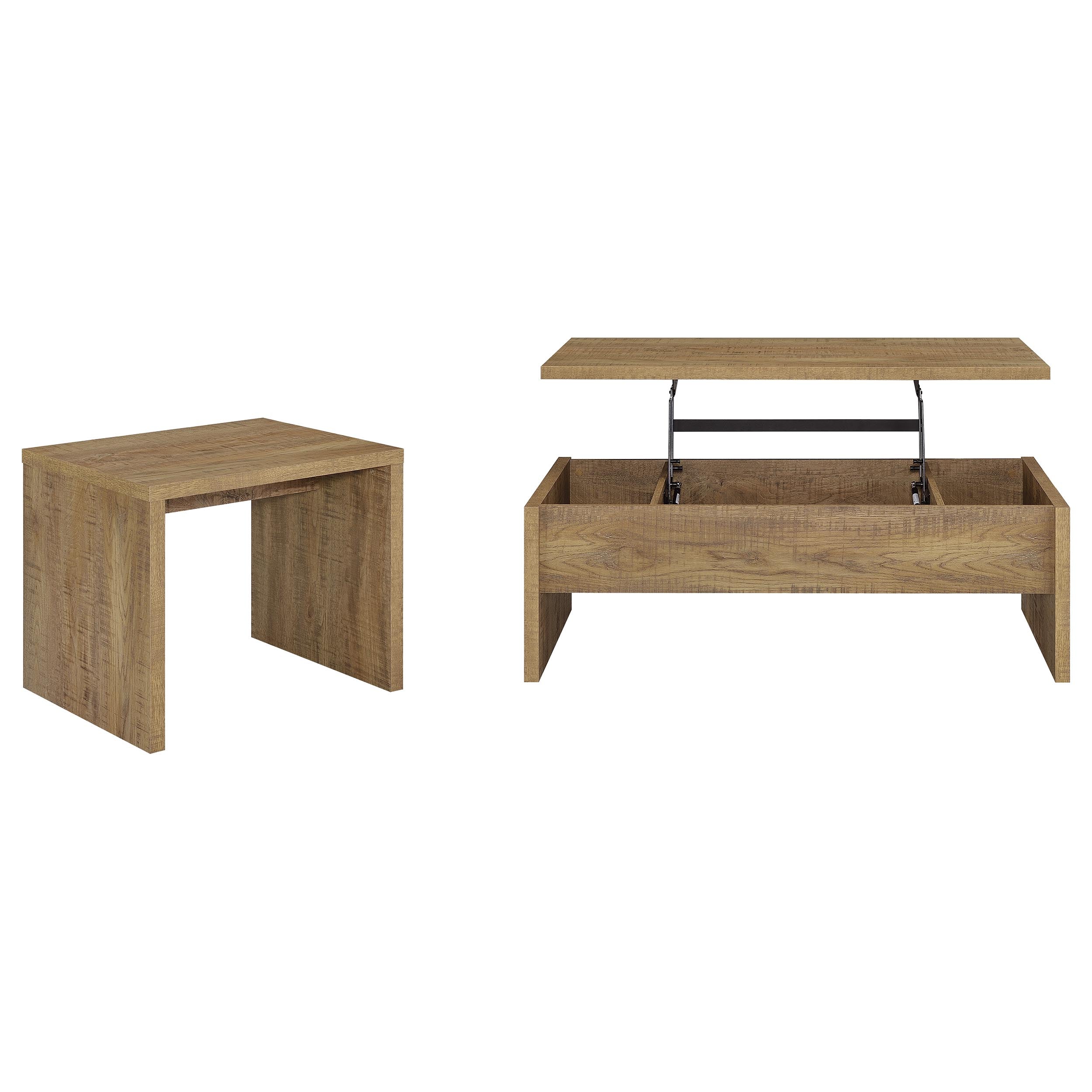 Canoga Lift-Top Coffee Table Set - Ideal Furniture (Fresno,CA)