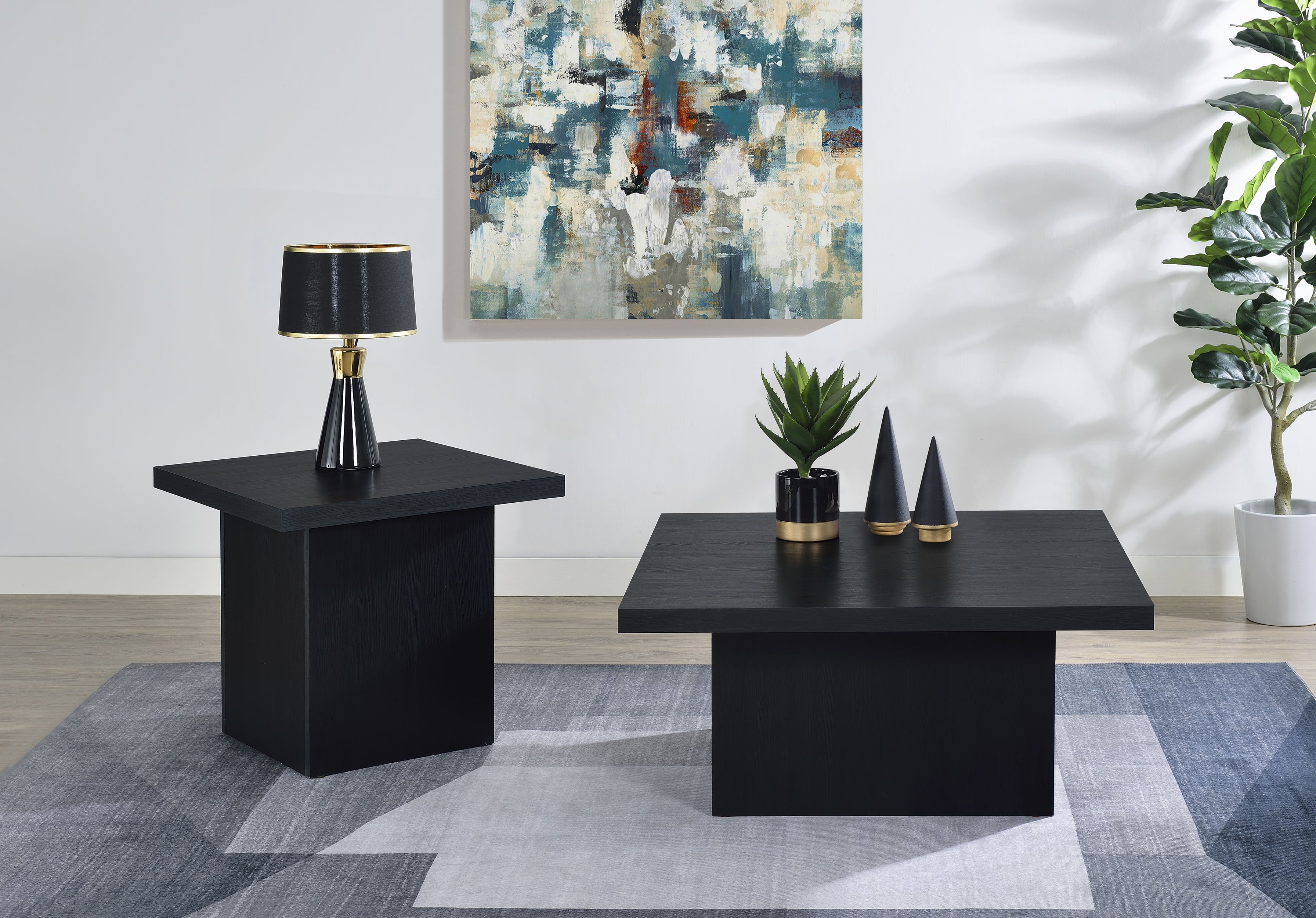 Devar Coffee Table Set - Ideal Furniture (Fresno,CA)