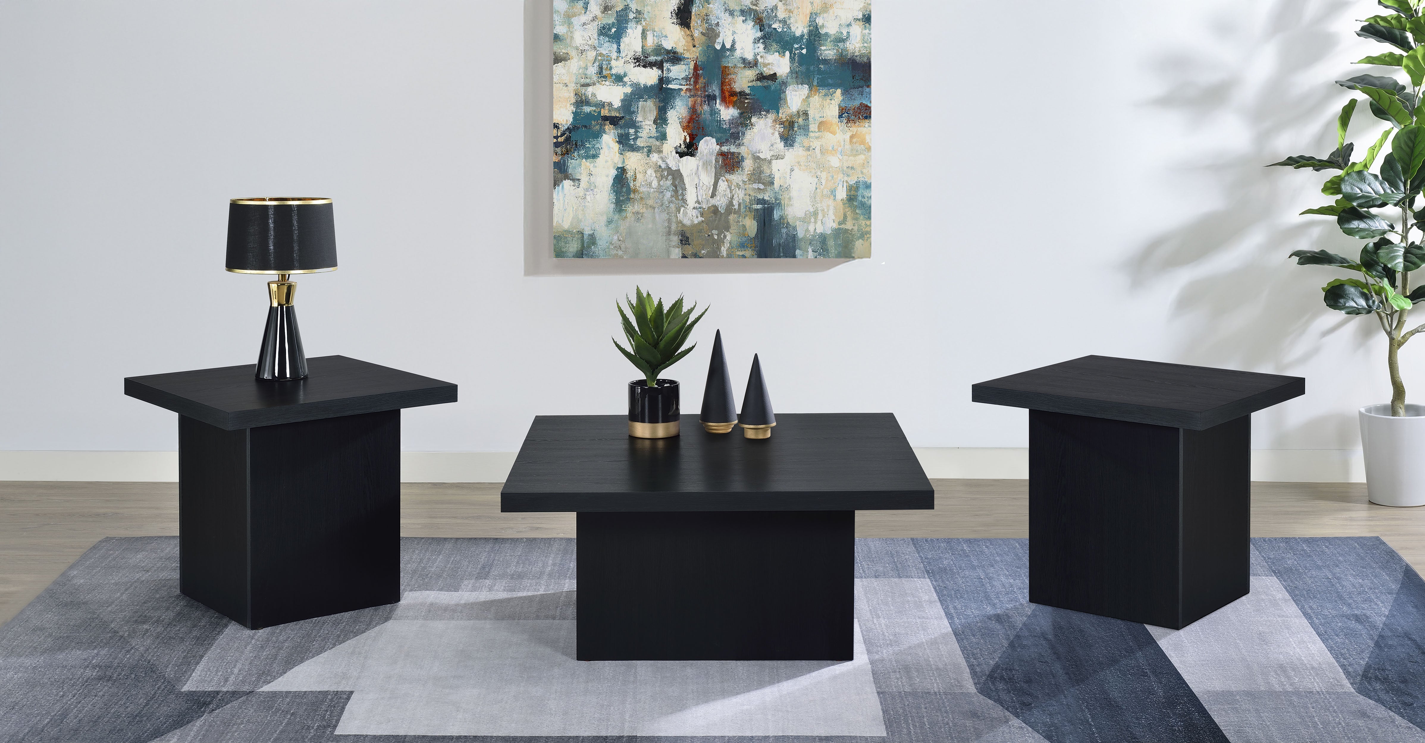 Devar Coffee Table Set - Ideal Furniture (Fresno,CA)