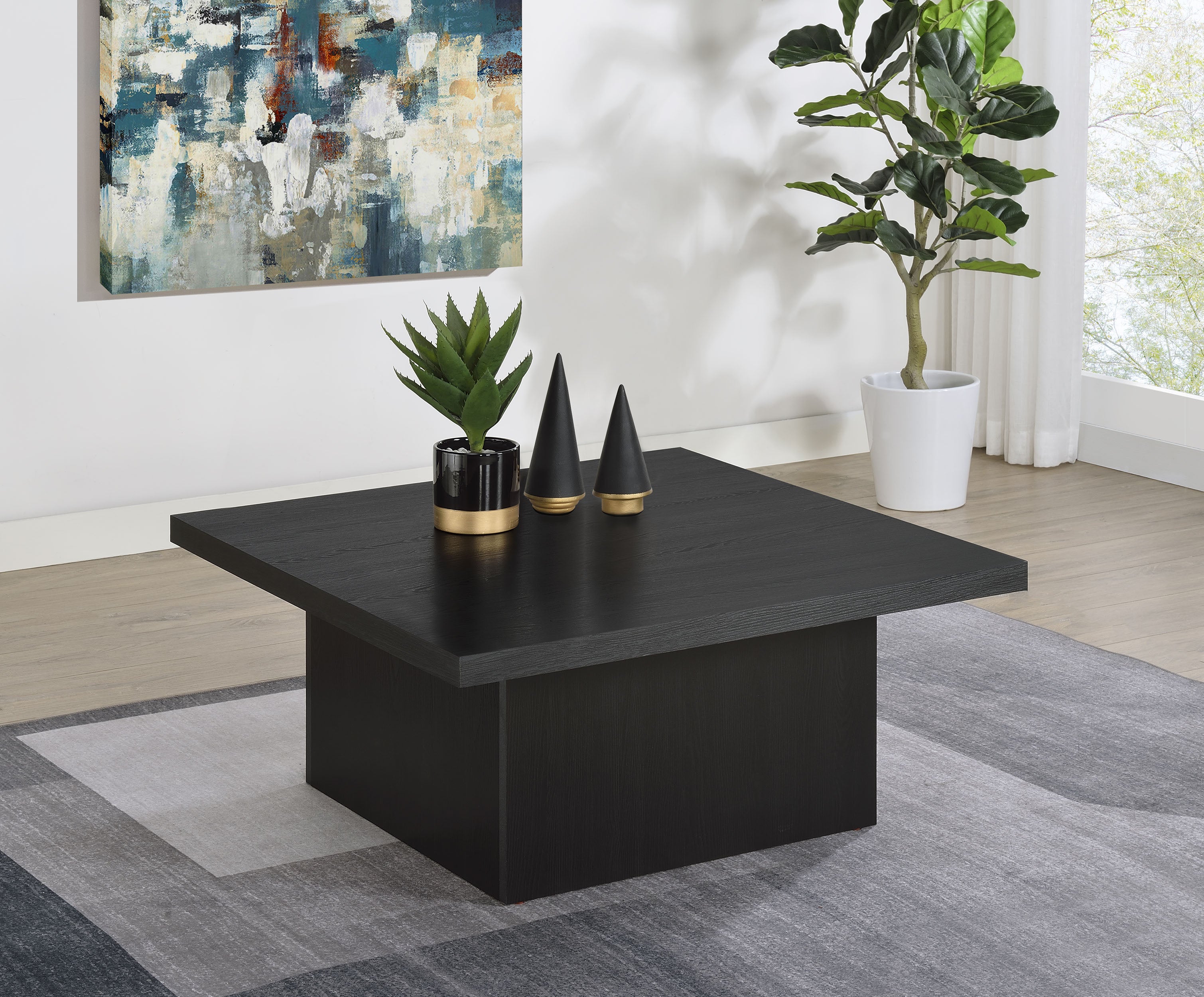 Devar Coffee Table - Ideal Furniture (Fresno,CA)