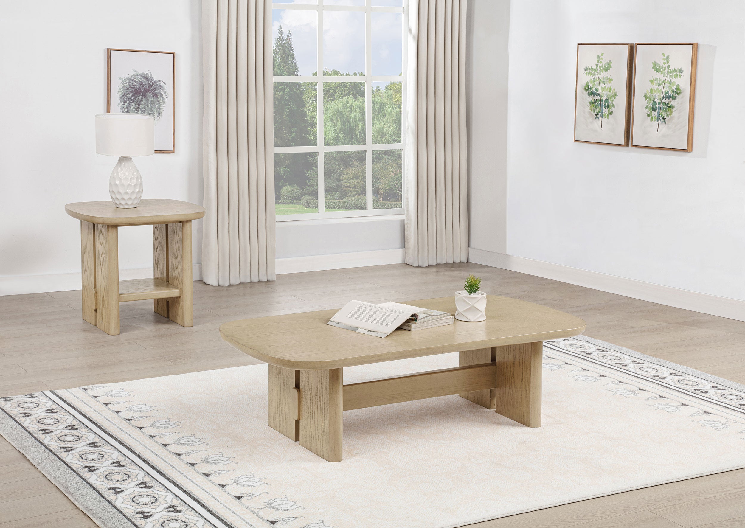 Kailani Coffee Table Set - Ideal Furniture (Fresno,CA)