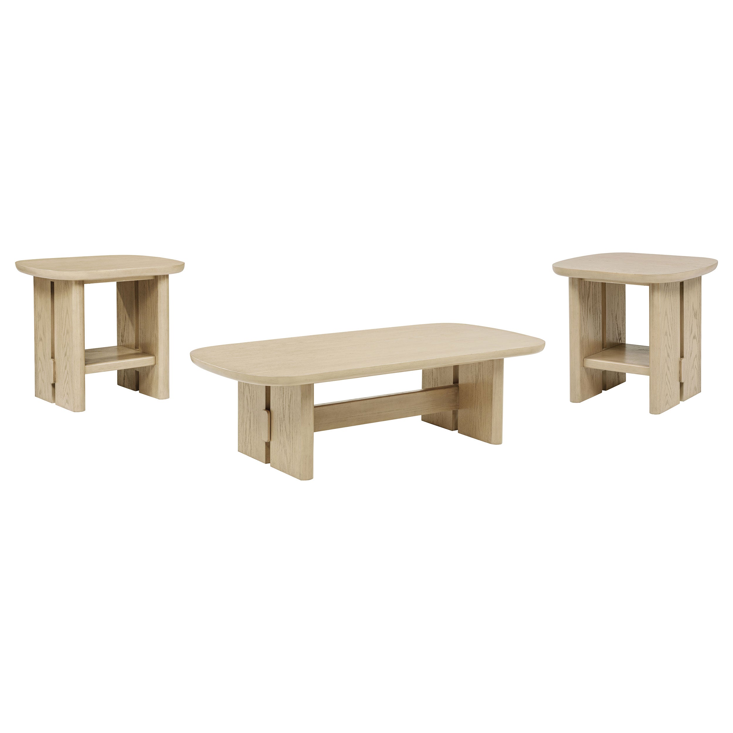 Kailani Coffee Table Set - Ideal Furniture (Fresno,CA)
