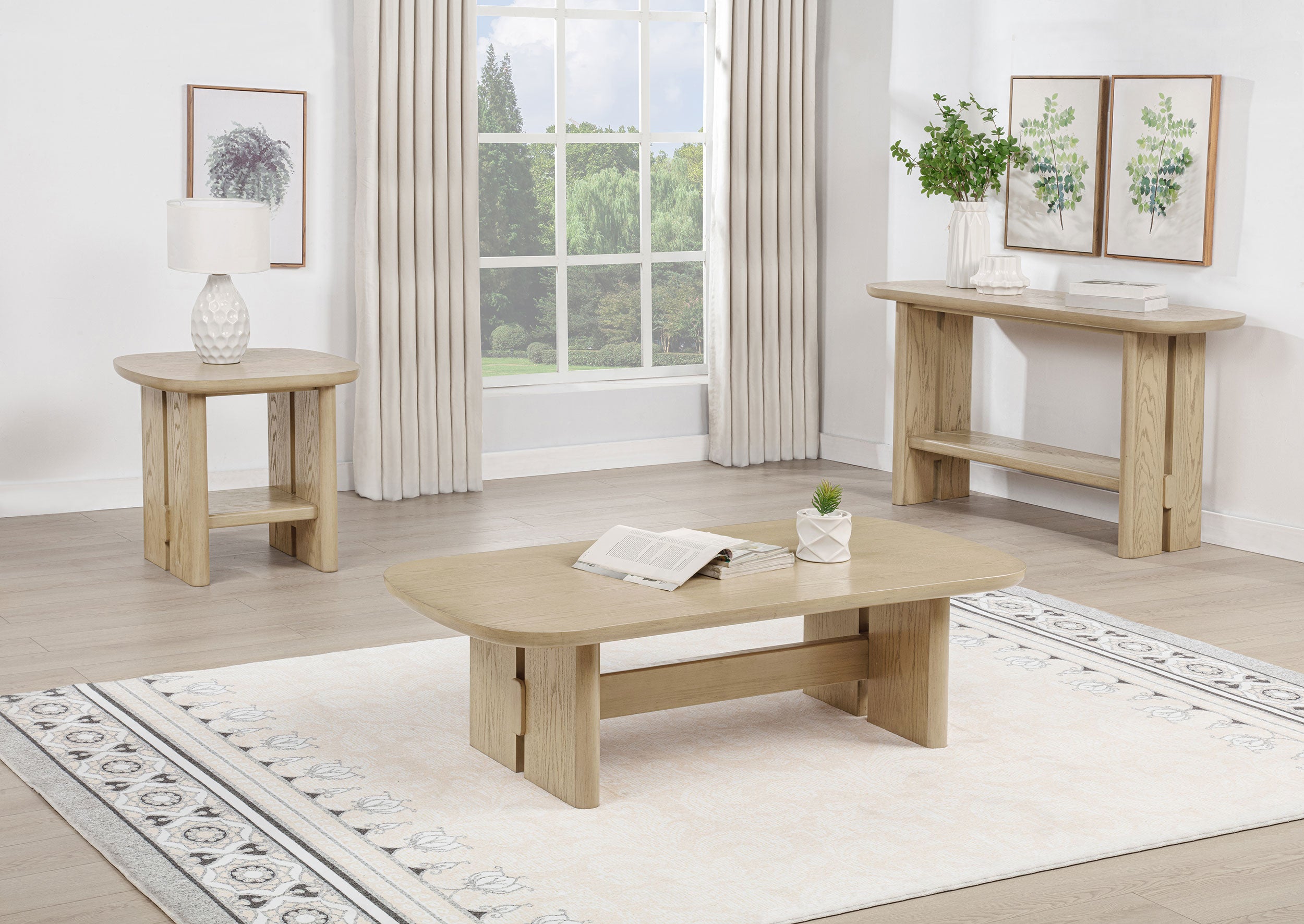 Kailani Console Table - Ideal Furniture (Fresno,CA)