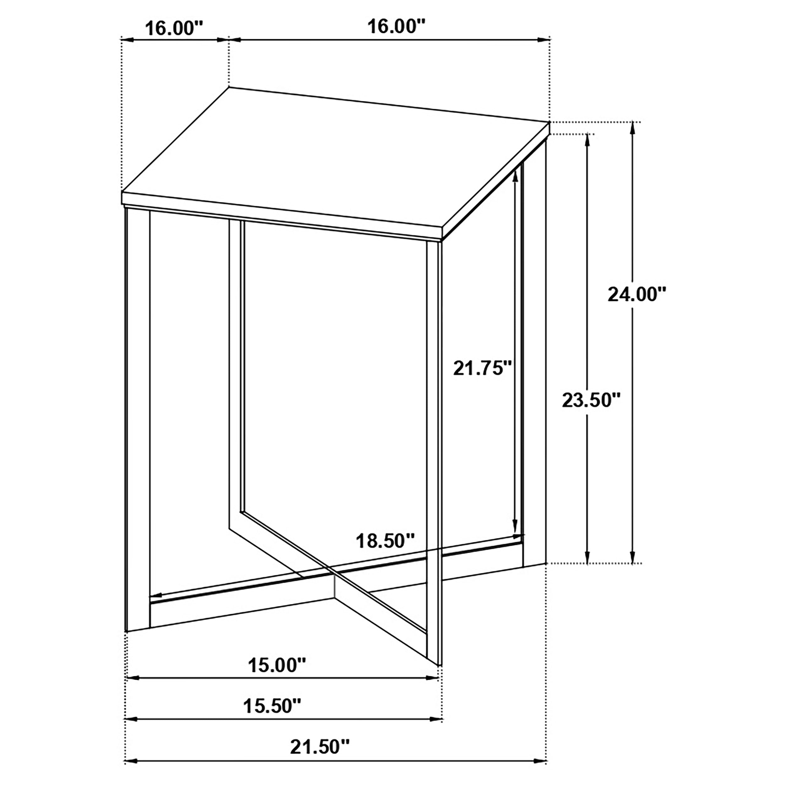 Tobin End Table - Ideal Furniture (Fresno,CA)
