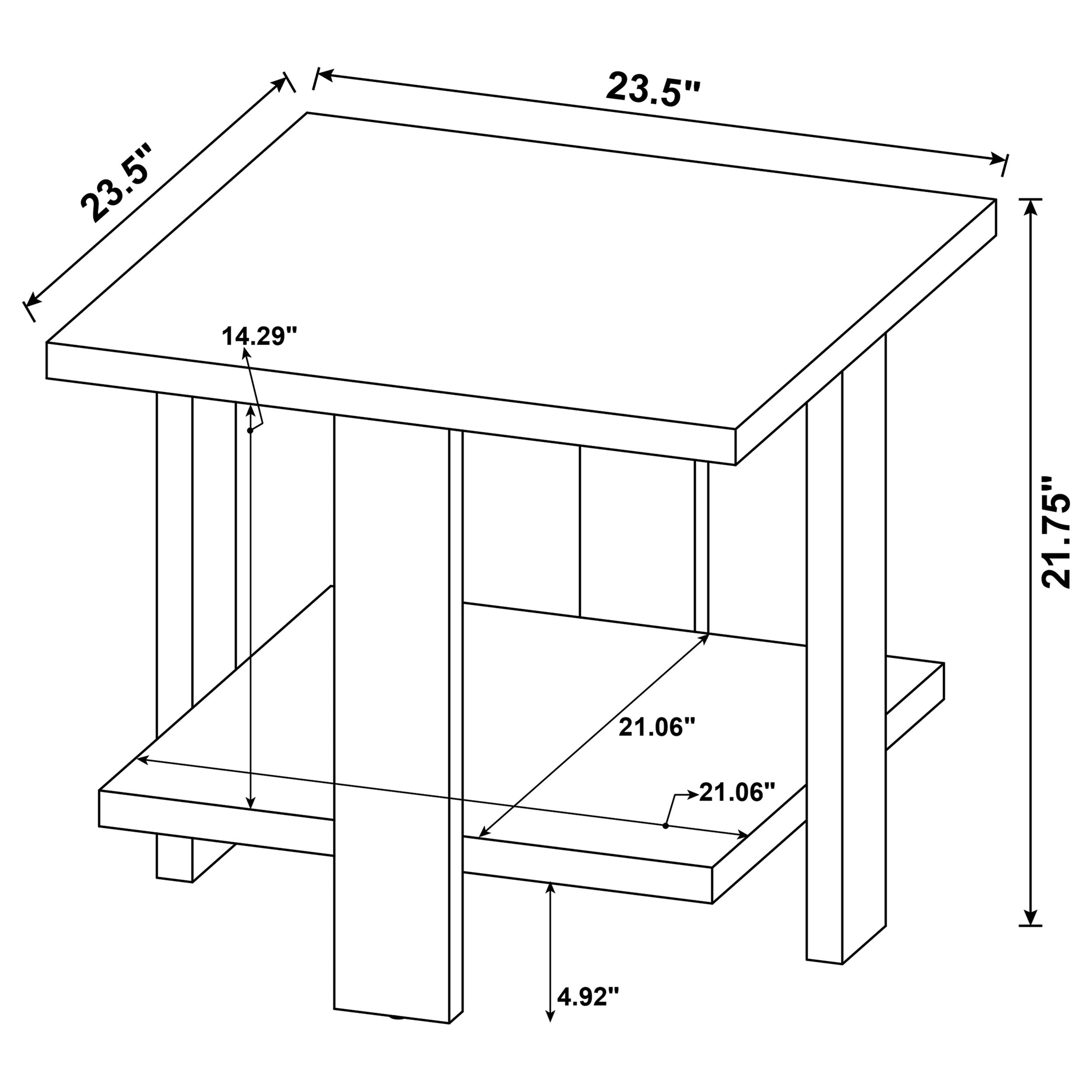 Dawn End Table - Ideal Furniture (Fresno,CA)