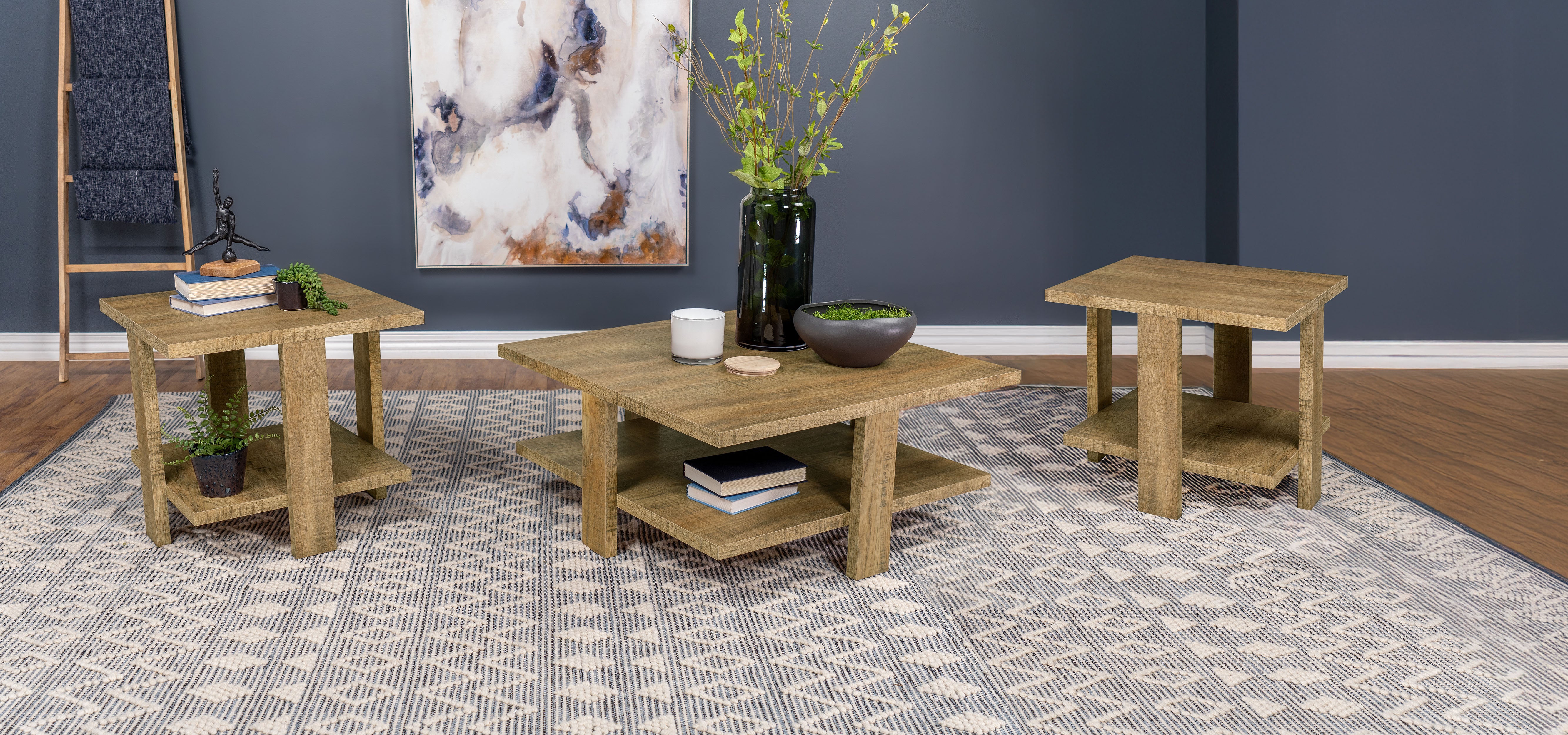 Dawn Coffee Table Set - Ideal Furniture (Fresno,CA)
