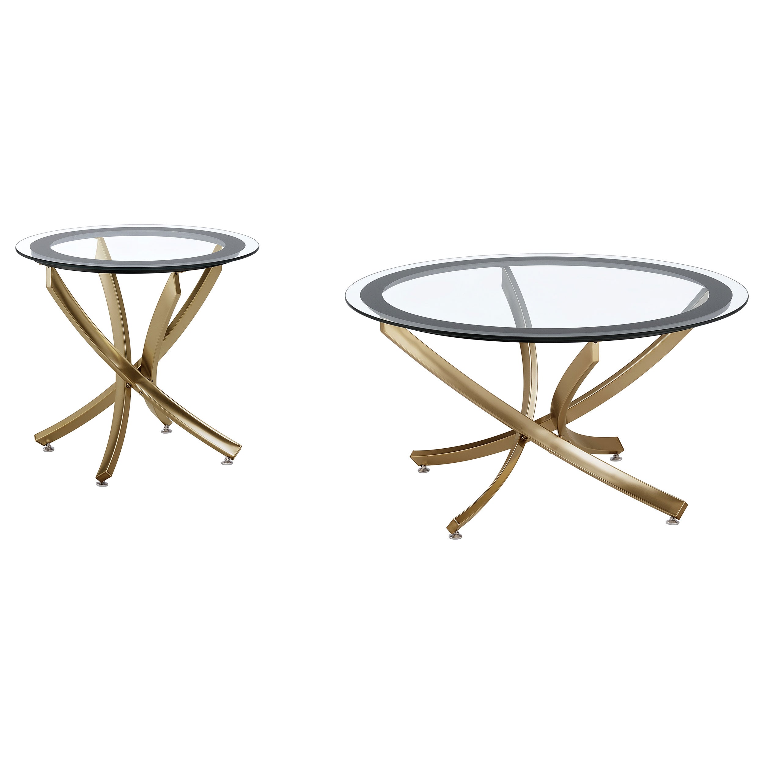 Brooke Coffee Table Set - Ideal Furniture (Fresno,CA)