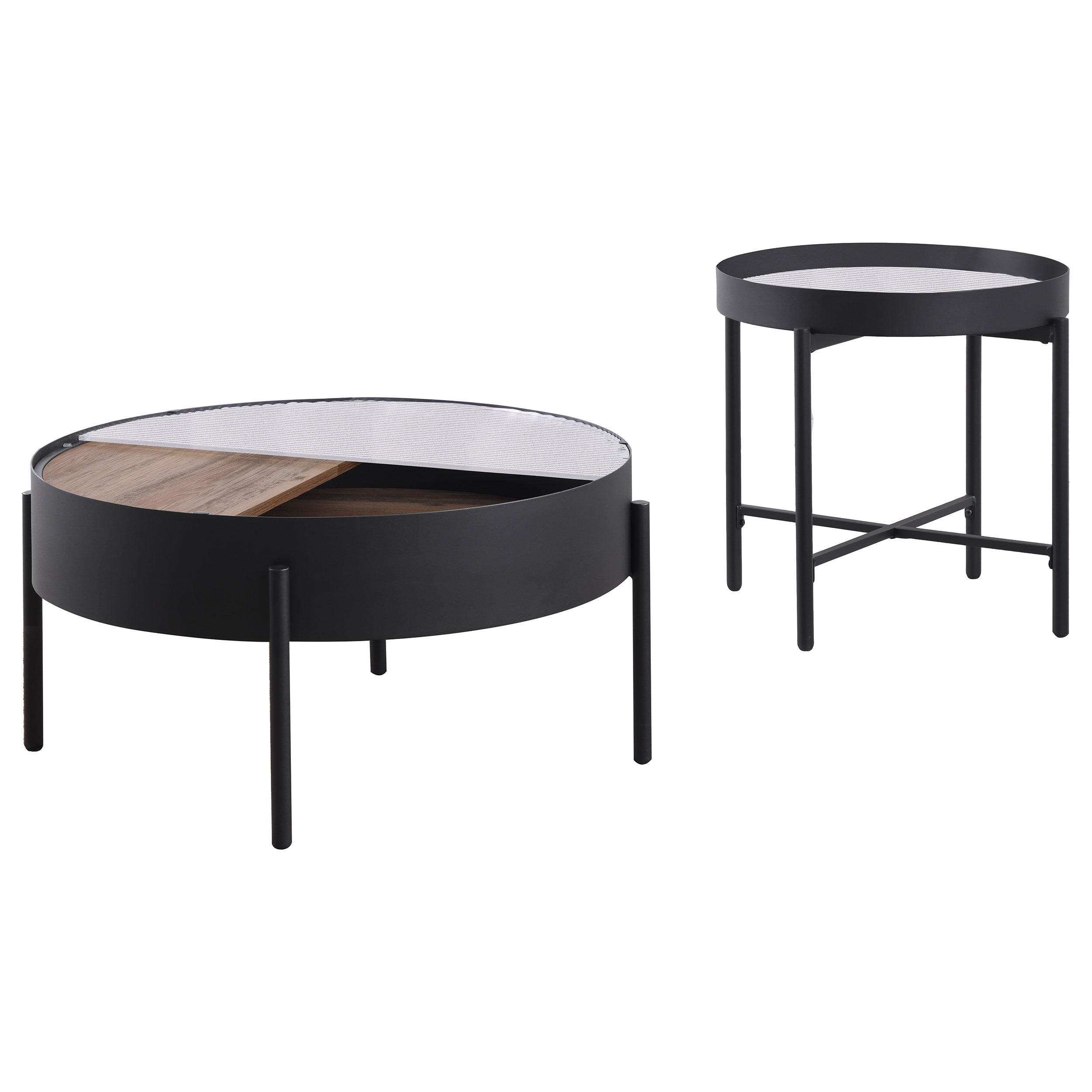 Ozella Coffee Table Set - Ideal Furniture (Fresno,CA)