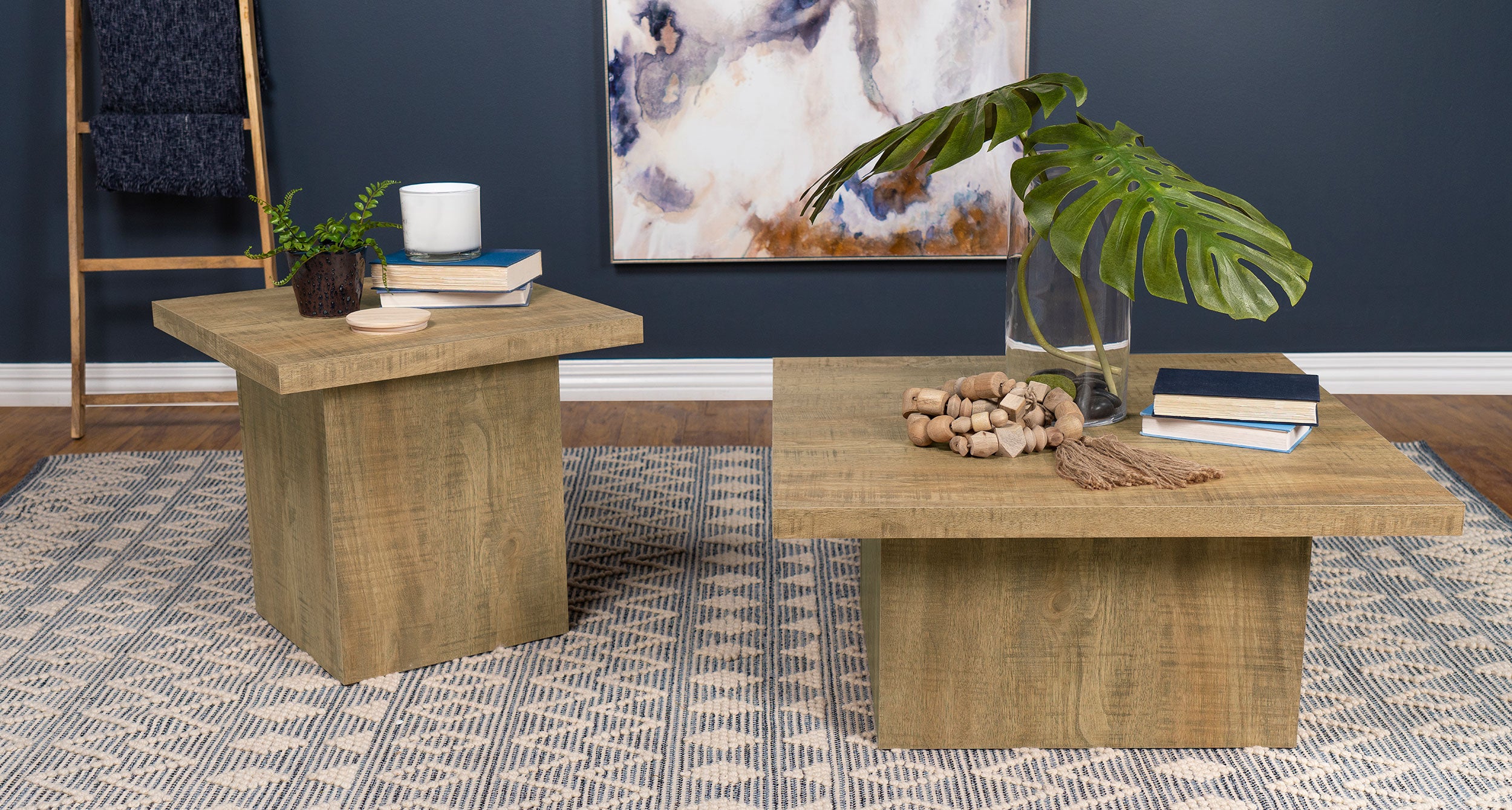 Devar End Table - Ideal Furniture (Fresno,CA)
