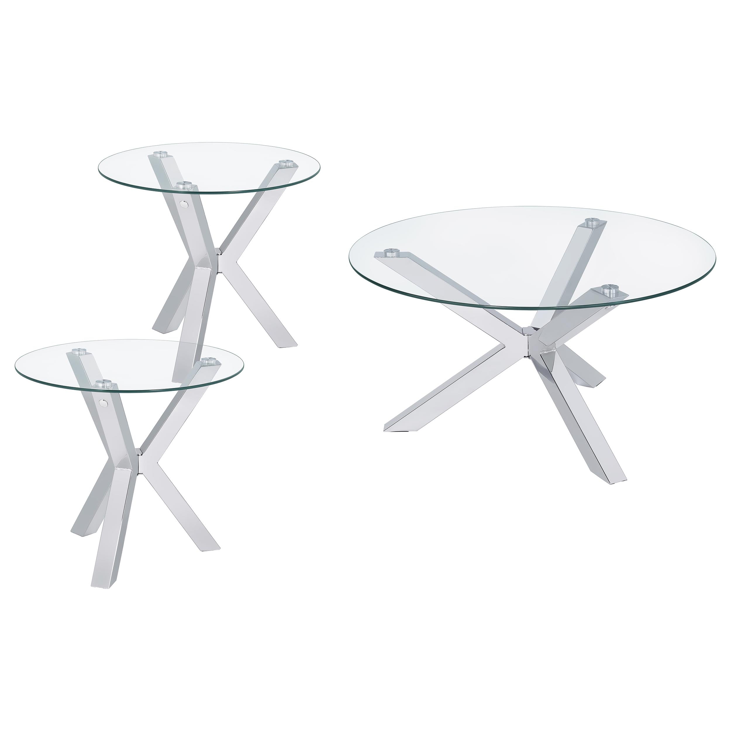 Kenzie Coffee Table Set - Ideal Furniture (Fresno,CA)