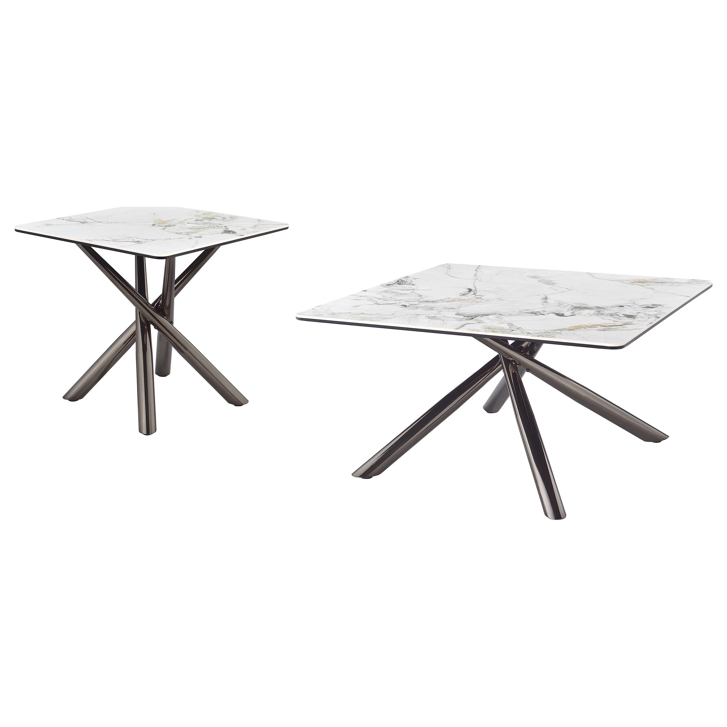 Carvell Coffee Table Set - Ideal Furniture (Fresno,CA)