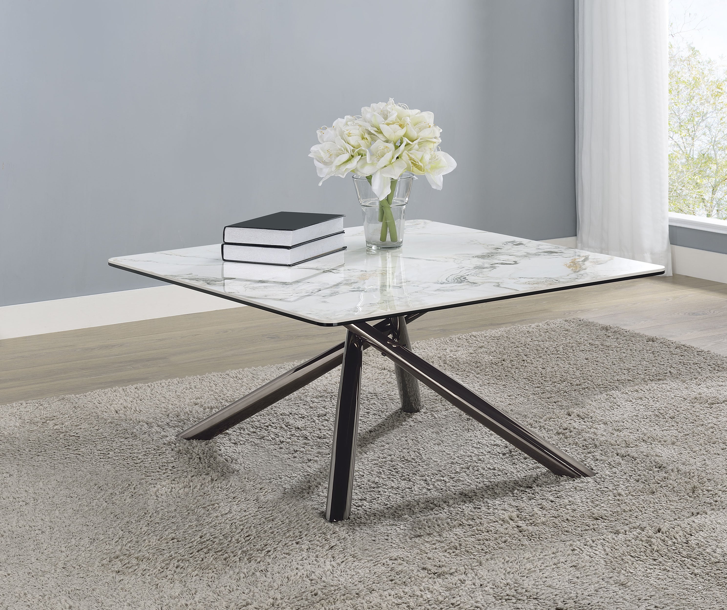 Carvell Coffee Table - Ideal Furniture (Fresno,CA)