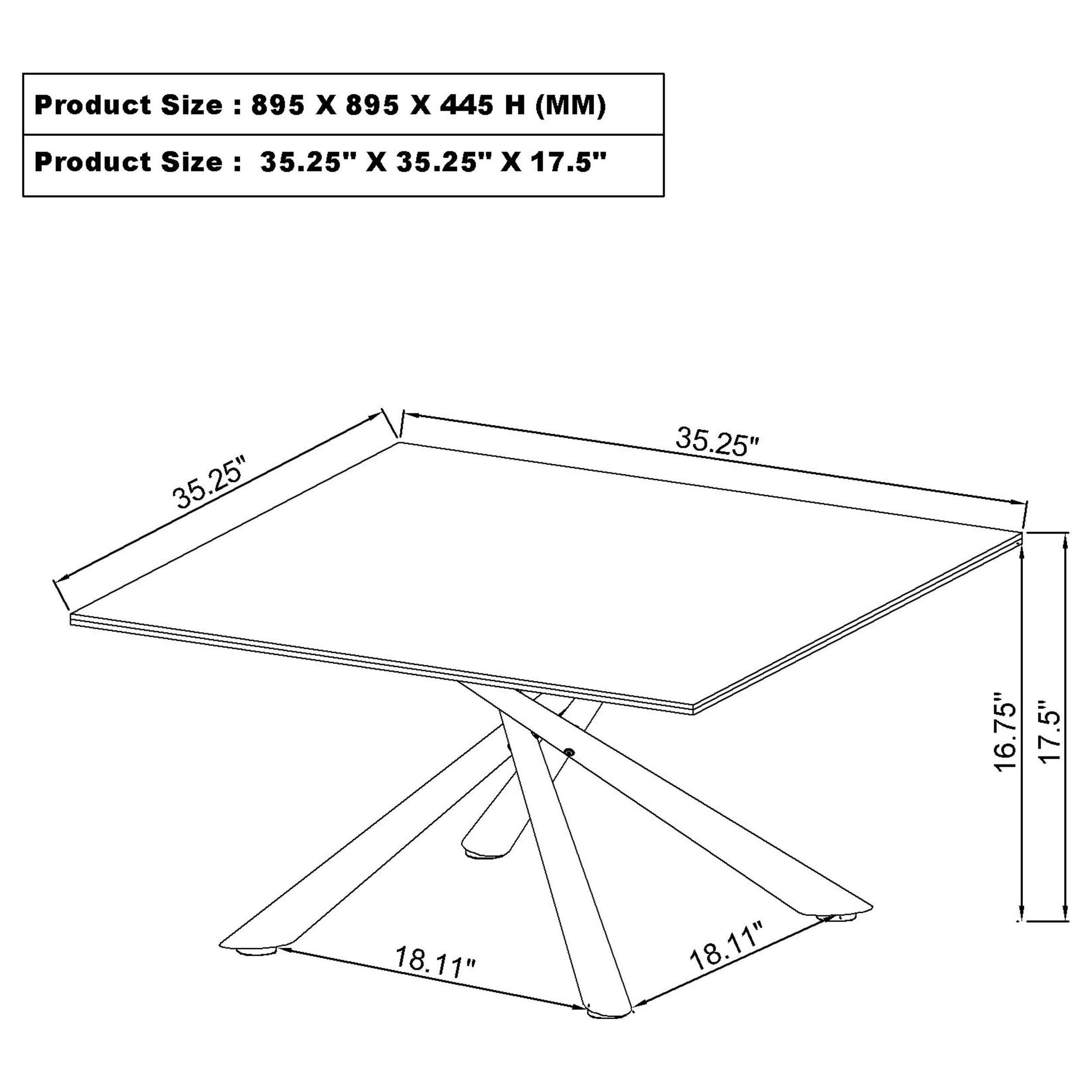 Carvell Coffee Table - Ideal Furniture (Fresno,CA)