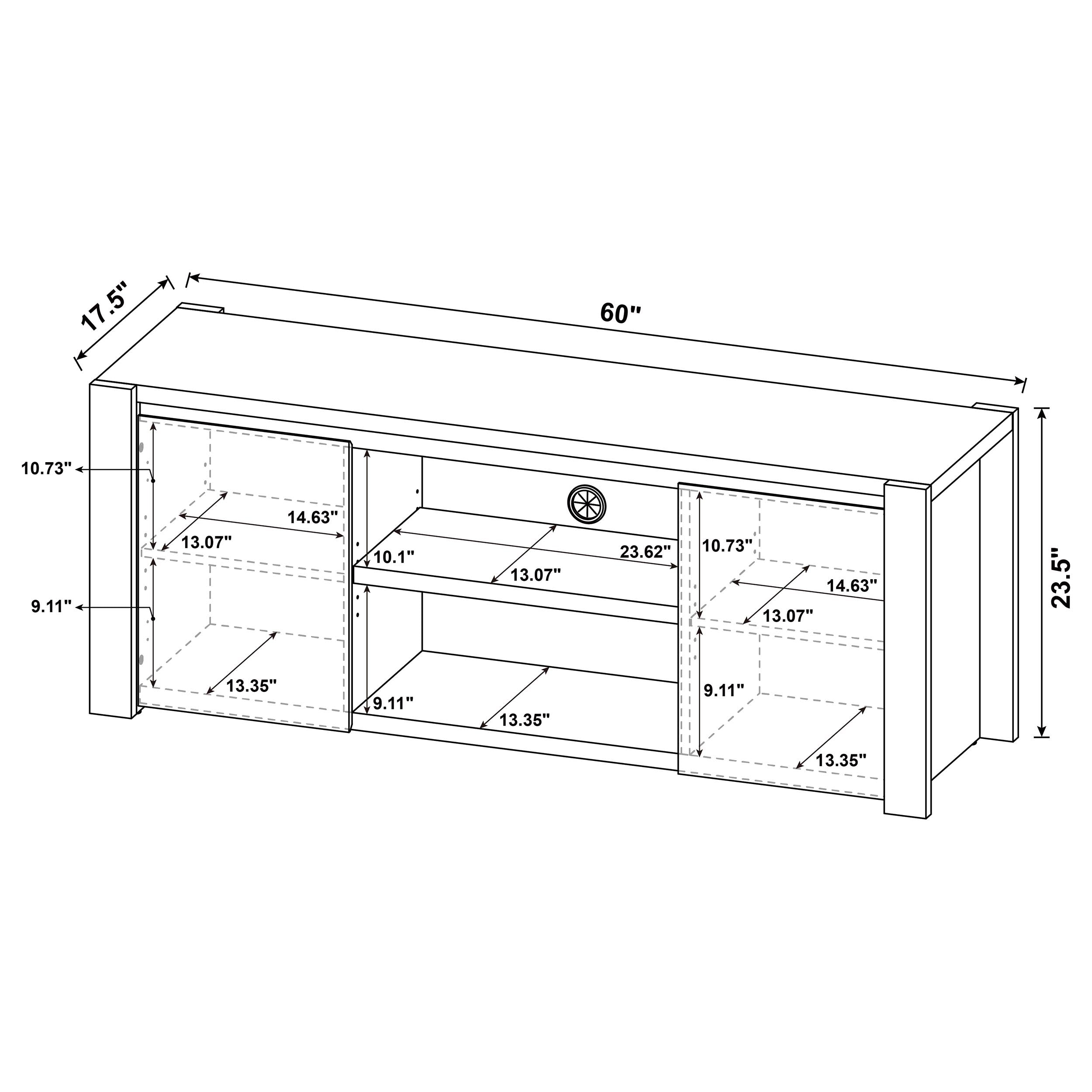 Laurelton TV Stand - Ideal Furniture (Fresno,CA)
