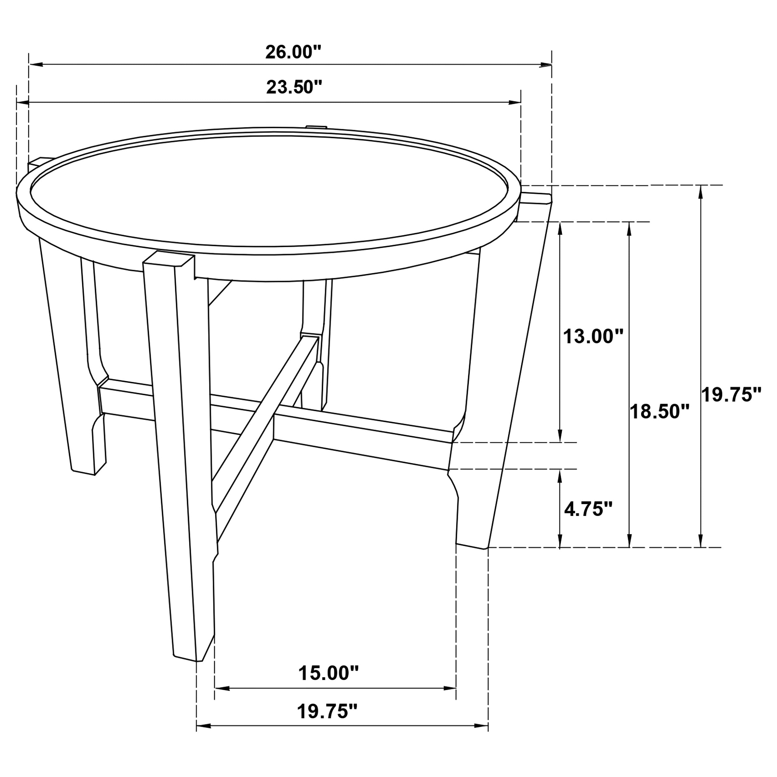 Cota Coffee Table Set - Ideal Furniture (Fresno,CA)