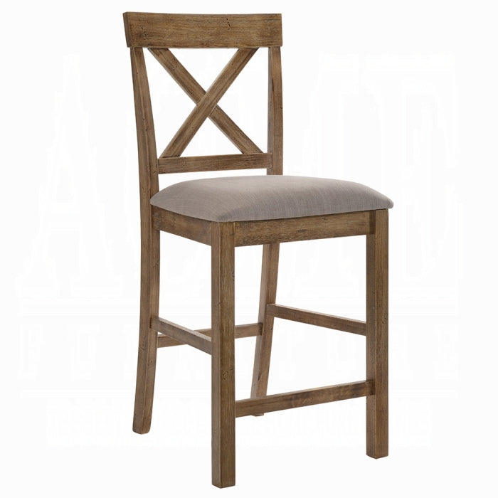 Martha II Counter Height Chair Set-2 - Ideal Furniture (Fresno,CA)