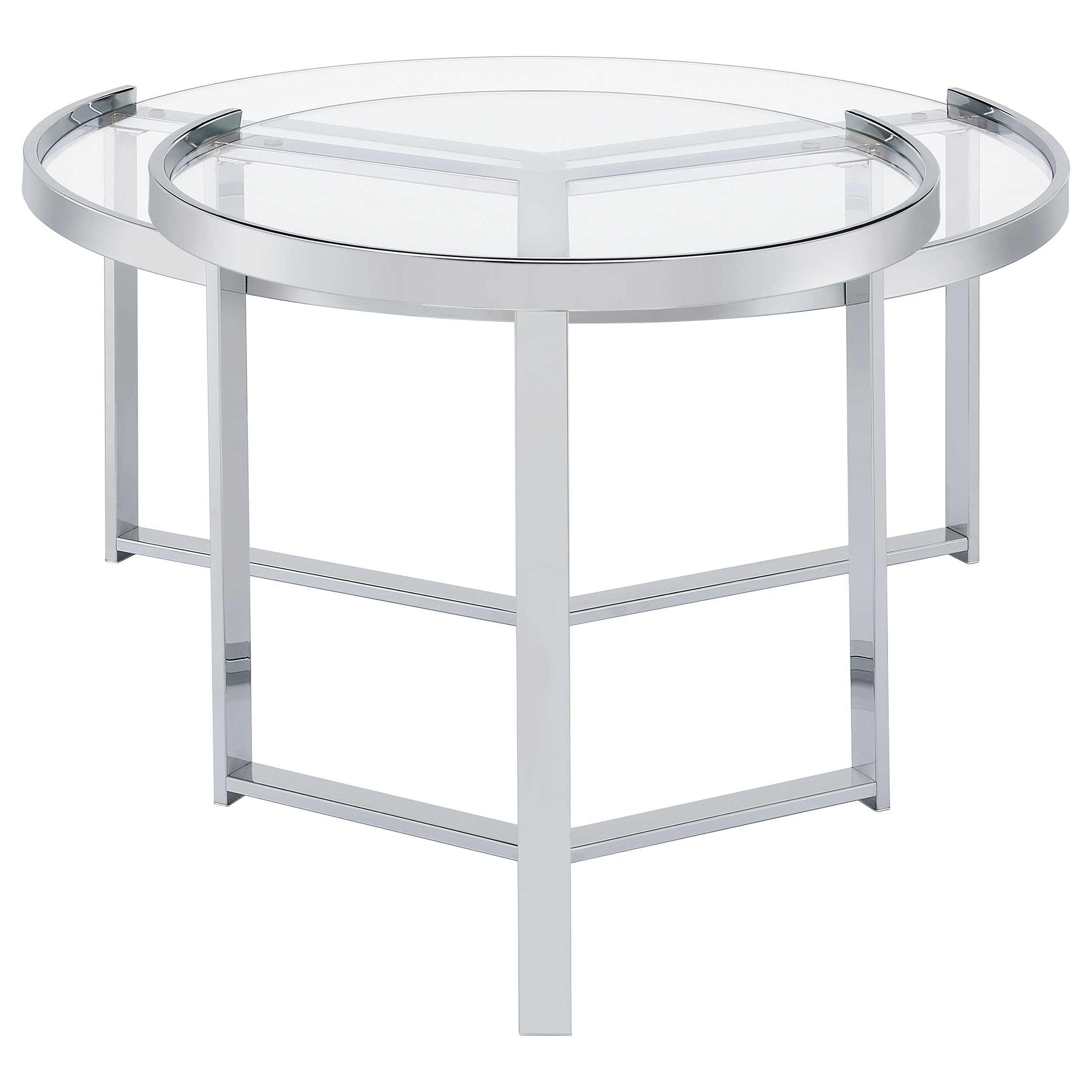 Delia Nesting Coffee Table - Ideal Furniture (Fresno,CA)