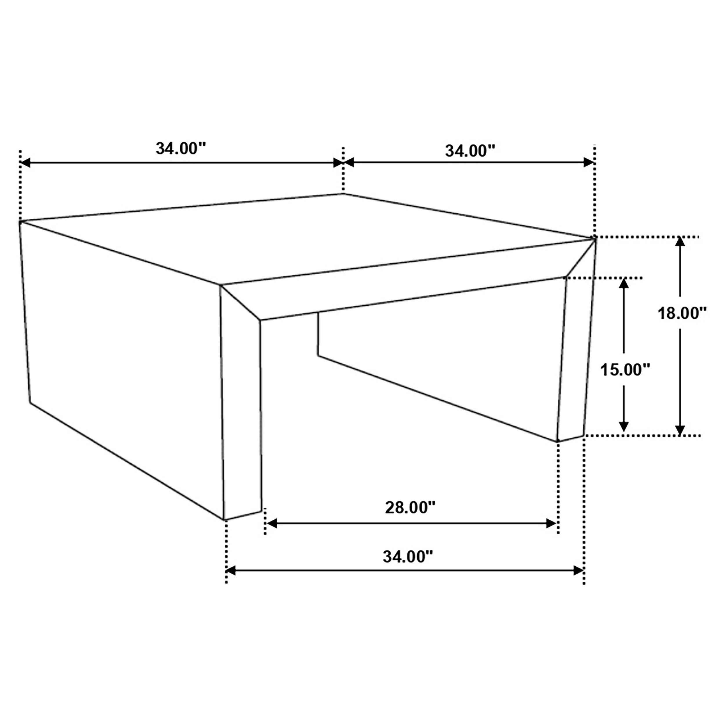 Odilia Coffee Table - Ideal Furniture (Fresno,CA)