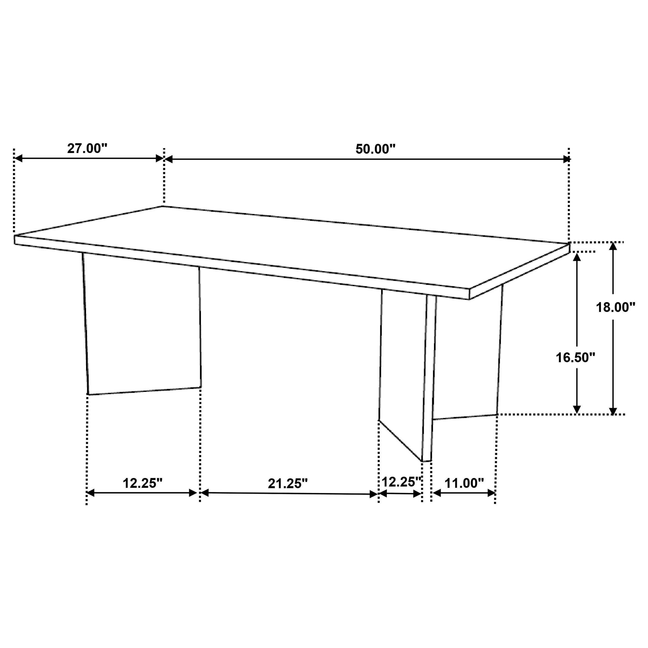Andando Coffee Table Set - Ideal Furniture (Fresno,CA)