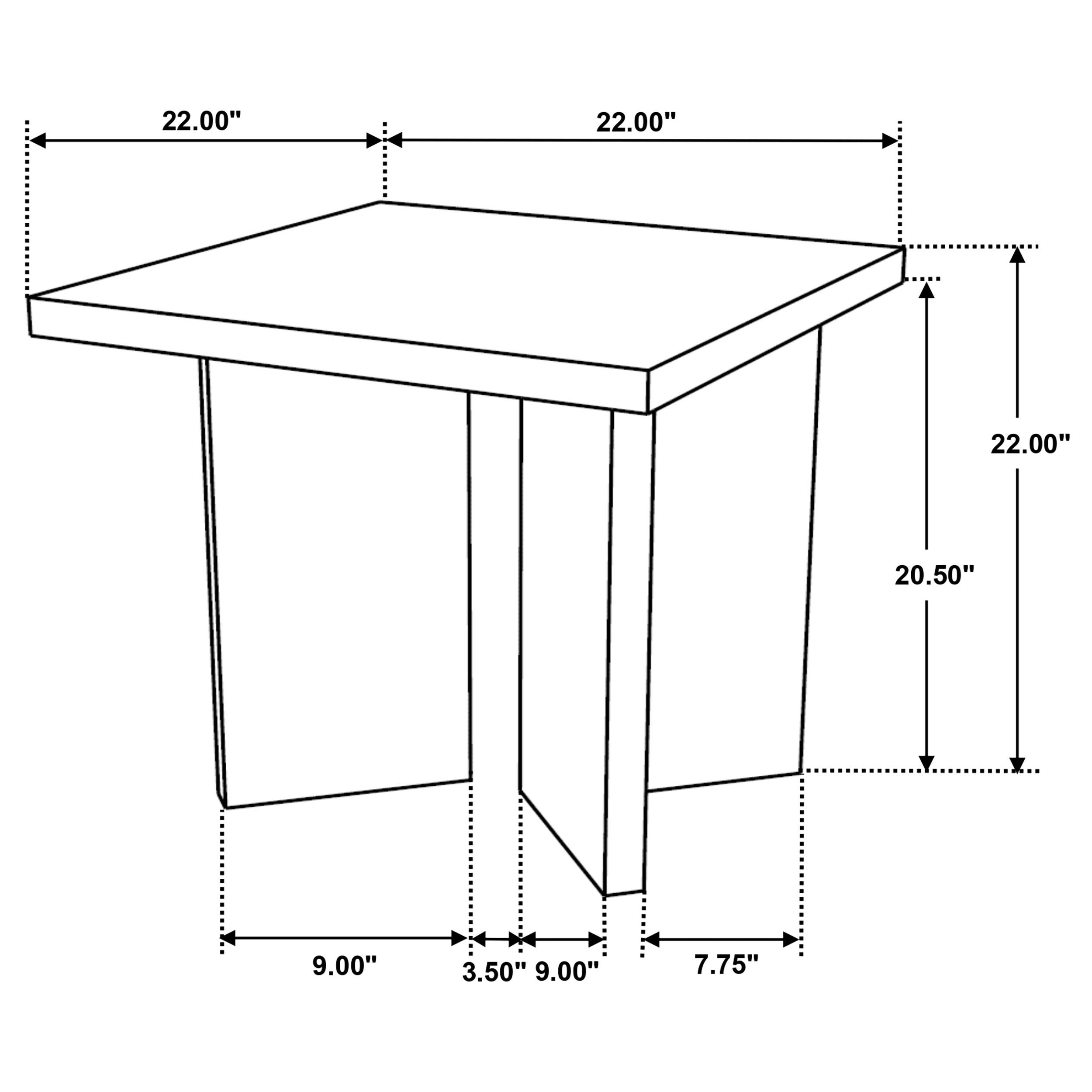 Andando Coffee Table Set - Ideal Furniture (Fresno,CA)
