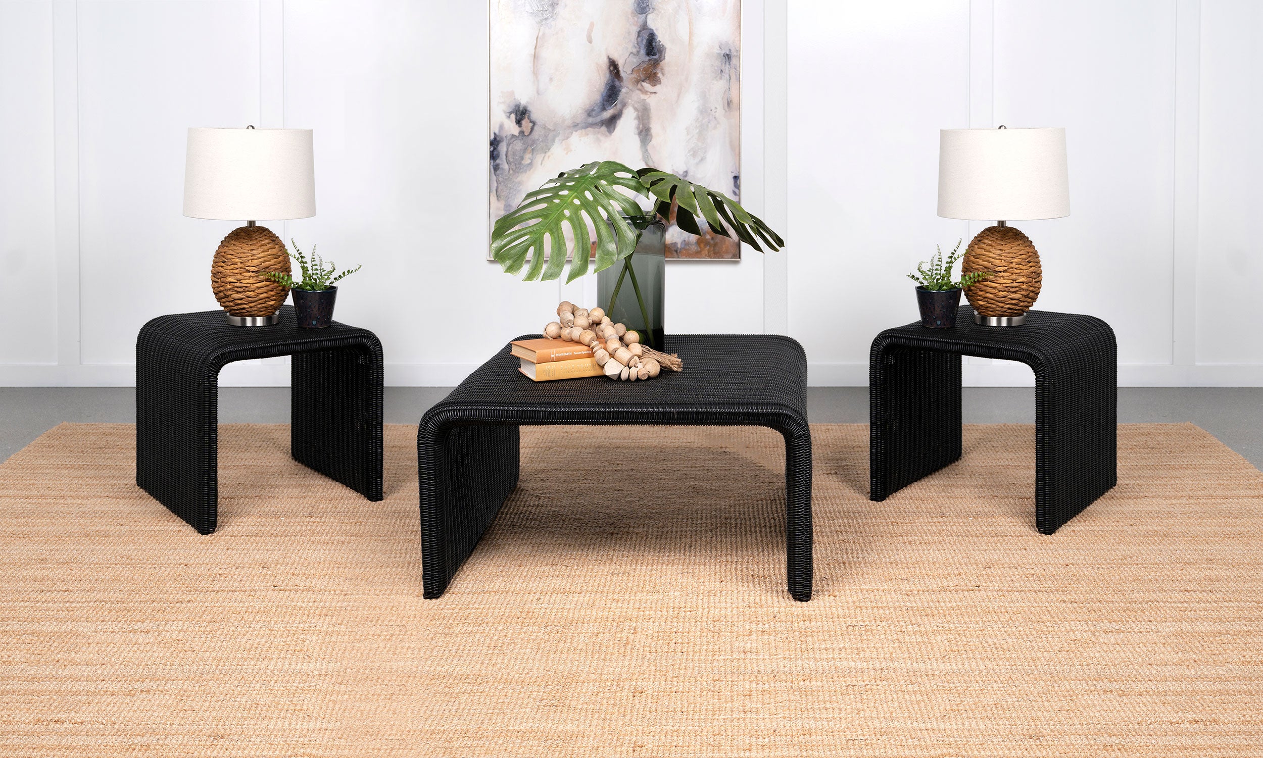 Cahya Coffee Table Set - Ideal Furniture (Fresno,CA)