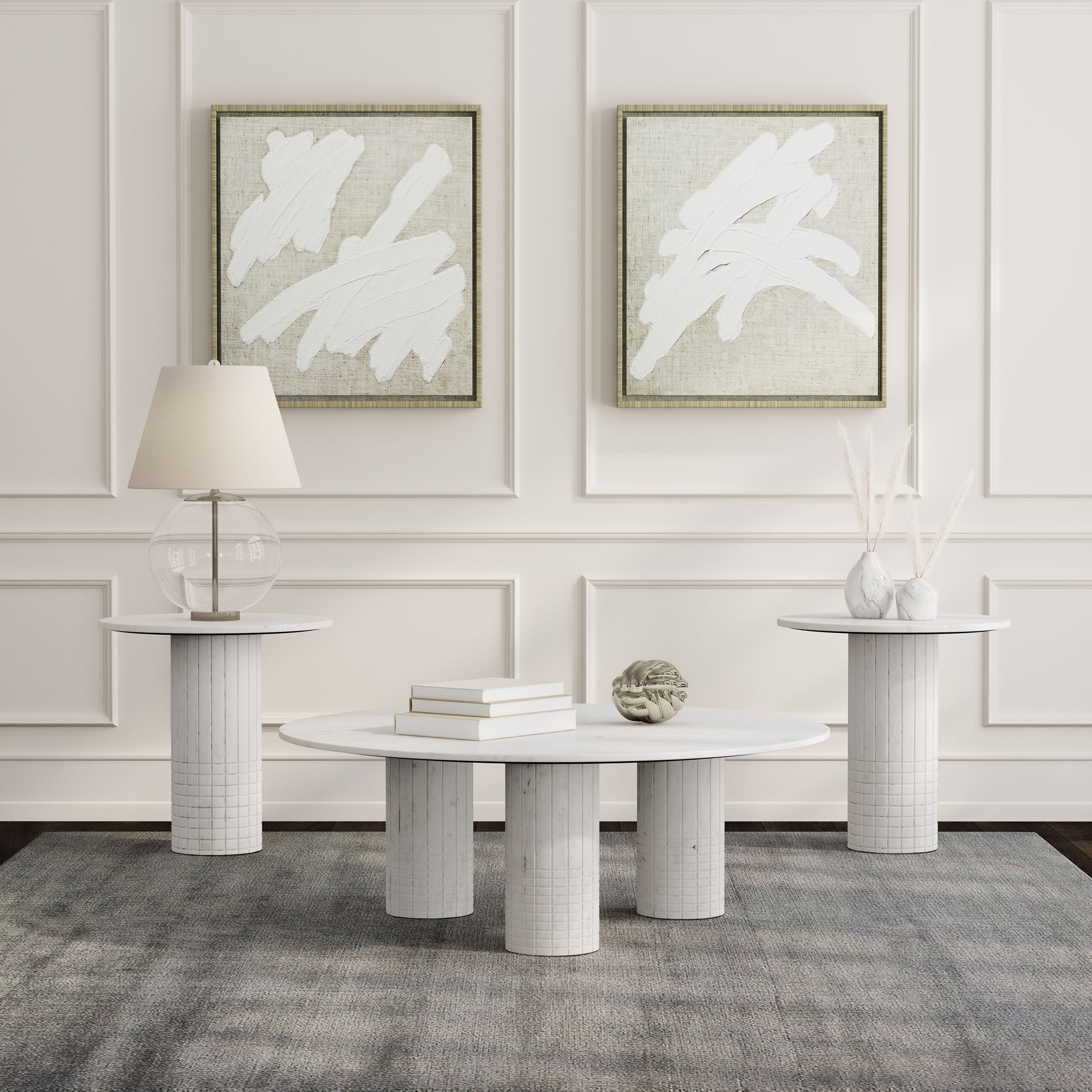 Astoria Coffee Table Set - Ideal Furniture (Fresno,CA)