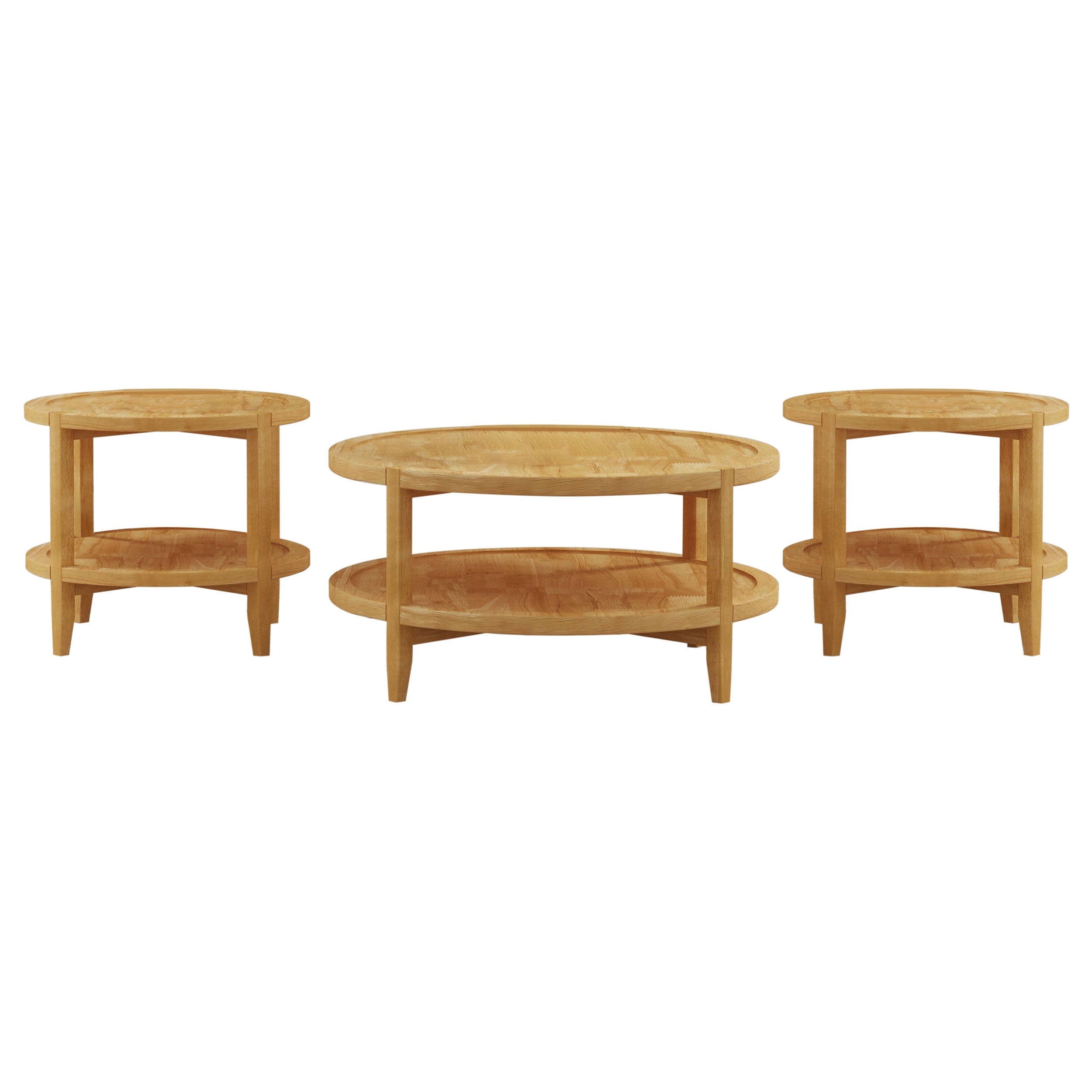 Camillo Coffee Table Set - Ideal Furniture (Fresno,CA)