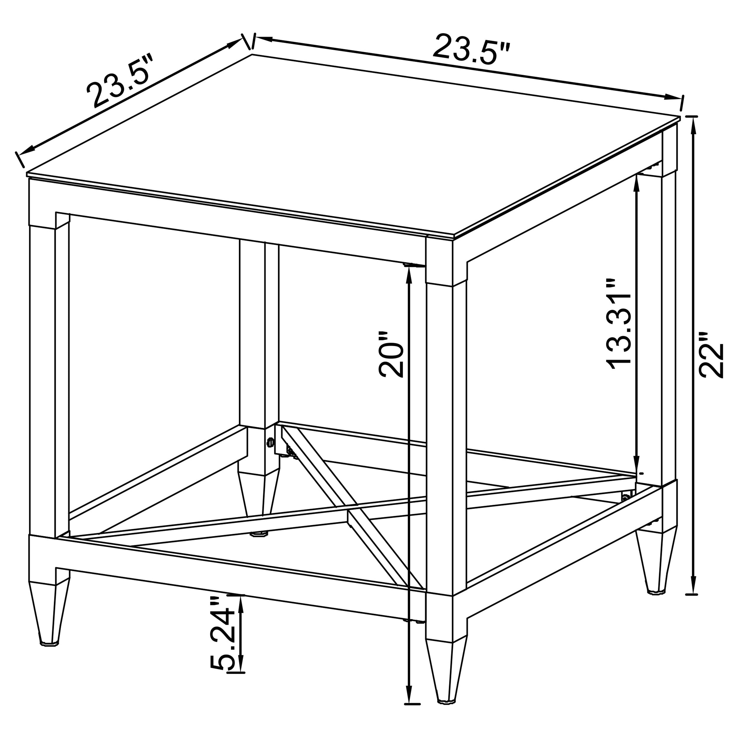 Lindley End Table - Ideal Furniture (Fresno,CA)