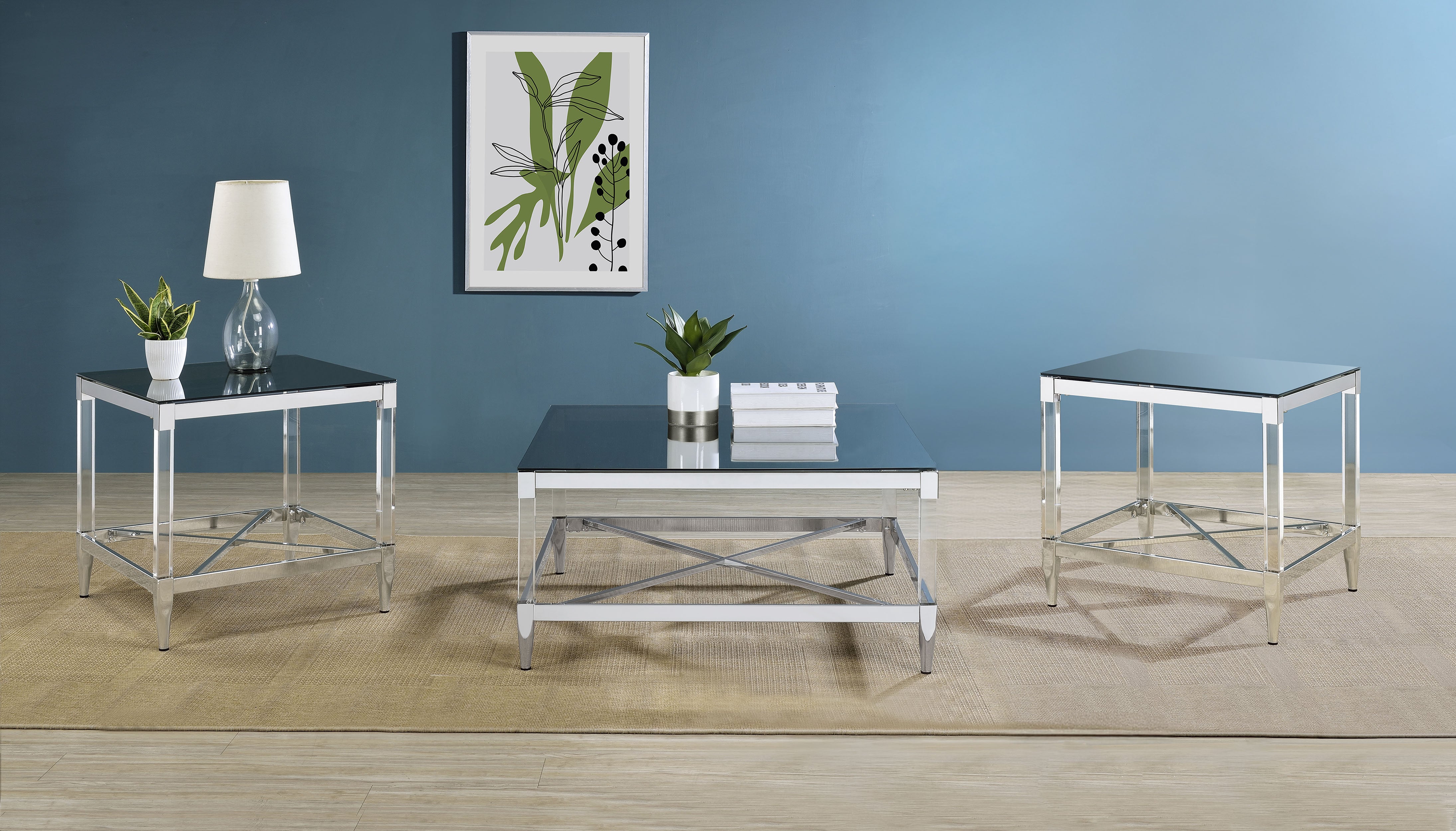 Lindley Coffee Table Set - Ideal Furniture (Fresno,CA)