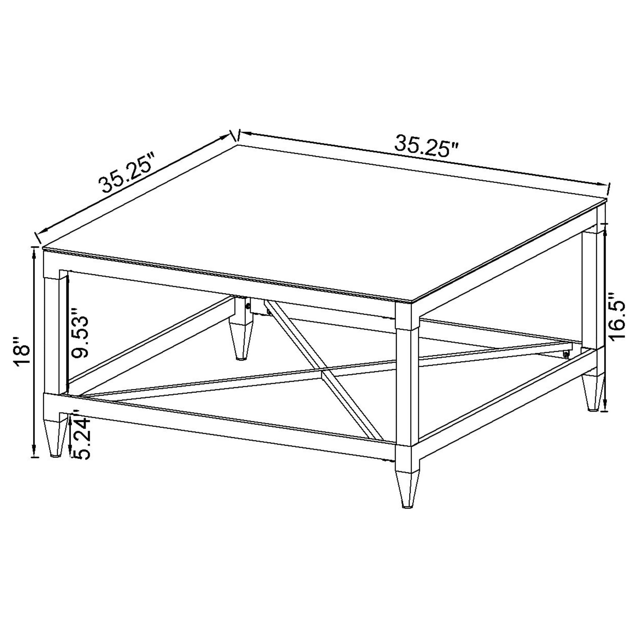Lindley Coffee Table Set - Ideal Furniture (Fresno,CA)