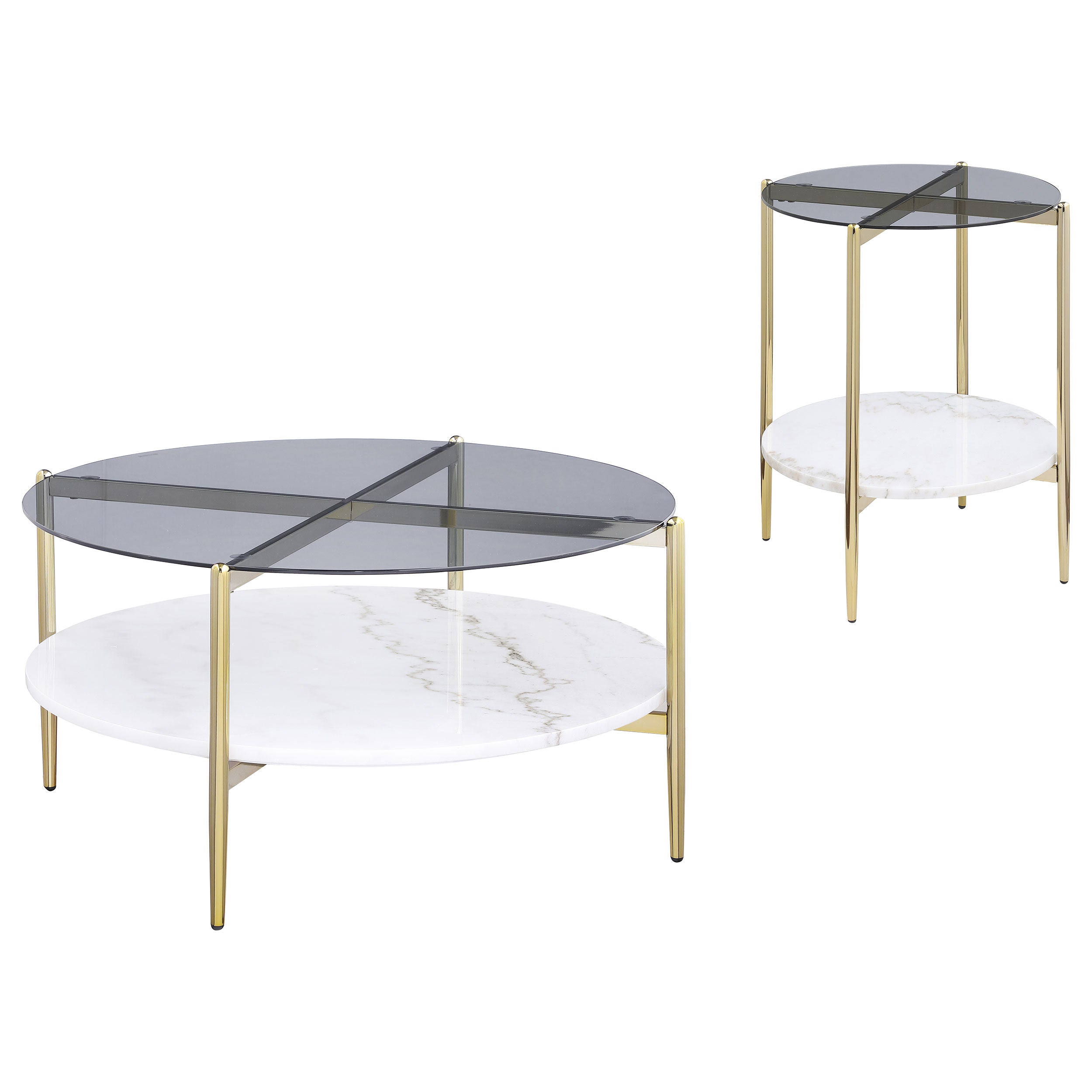 Jonelle Coffee Table Set - Ideal Furniture (Fresno,CA)
