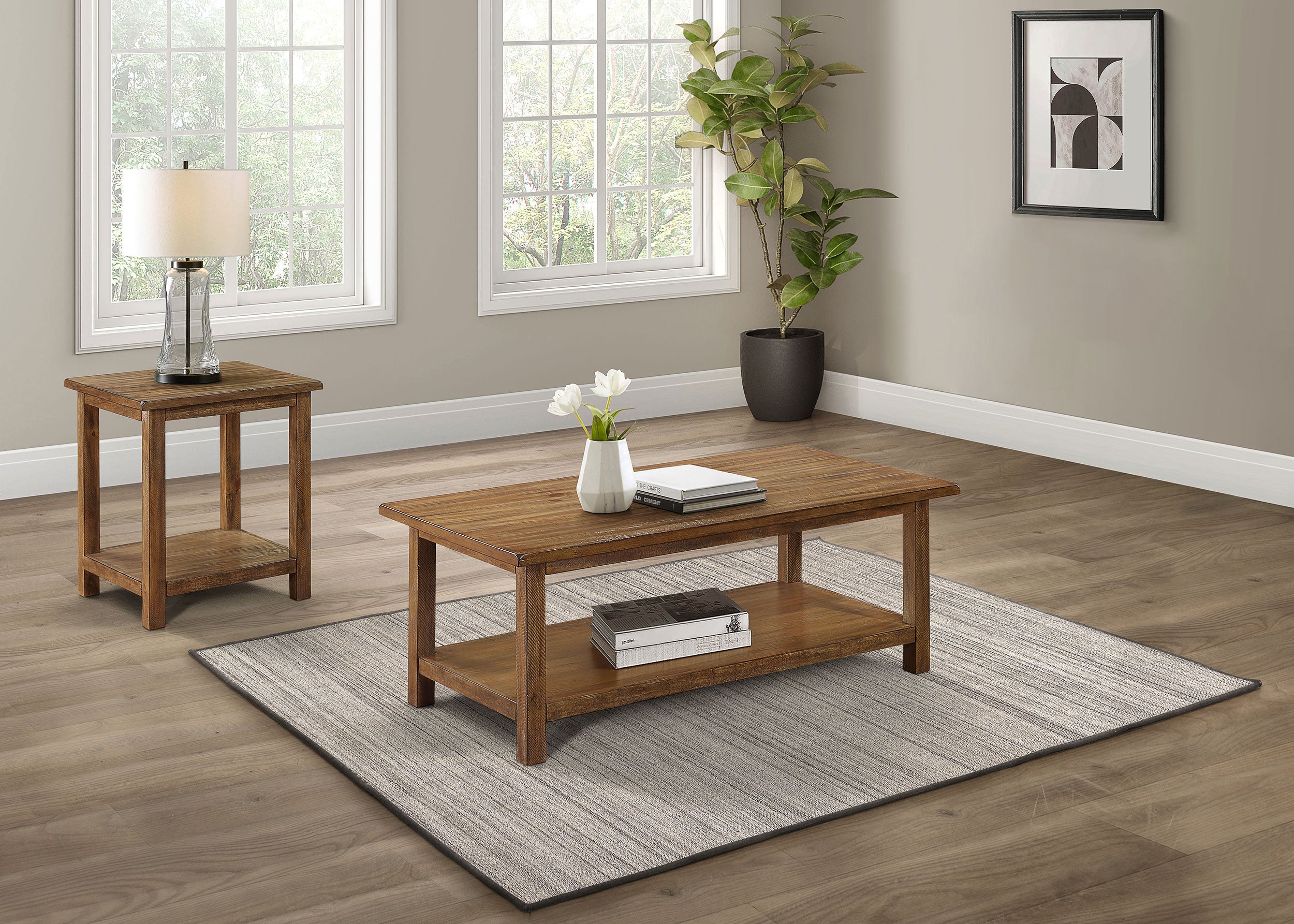 Payne Coffee Table Set - Ideal Furniture (Fresno,CA)