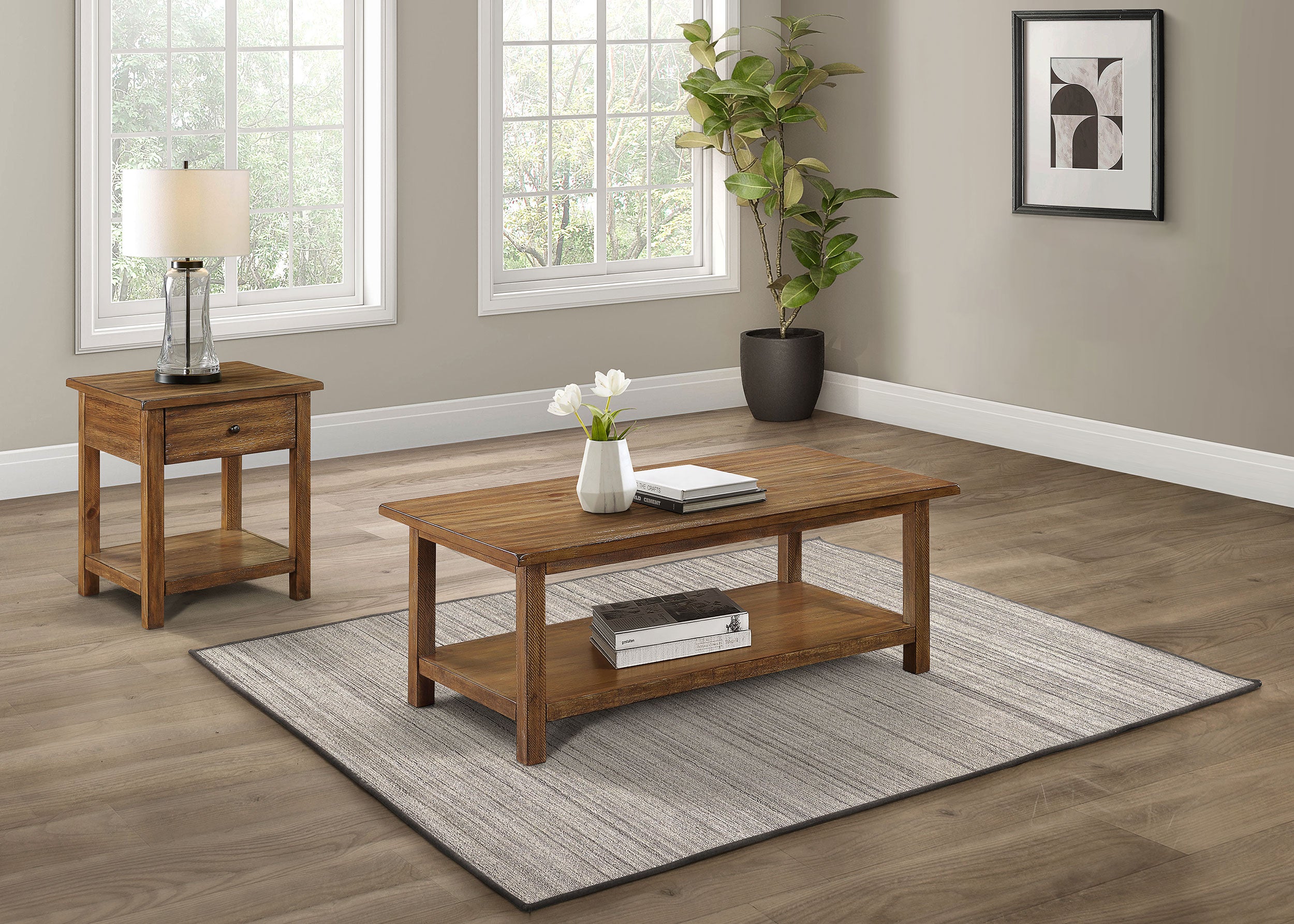 Payne Coffee Table Set - Ideal Furniture (Fresno,CA)