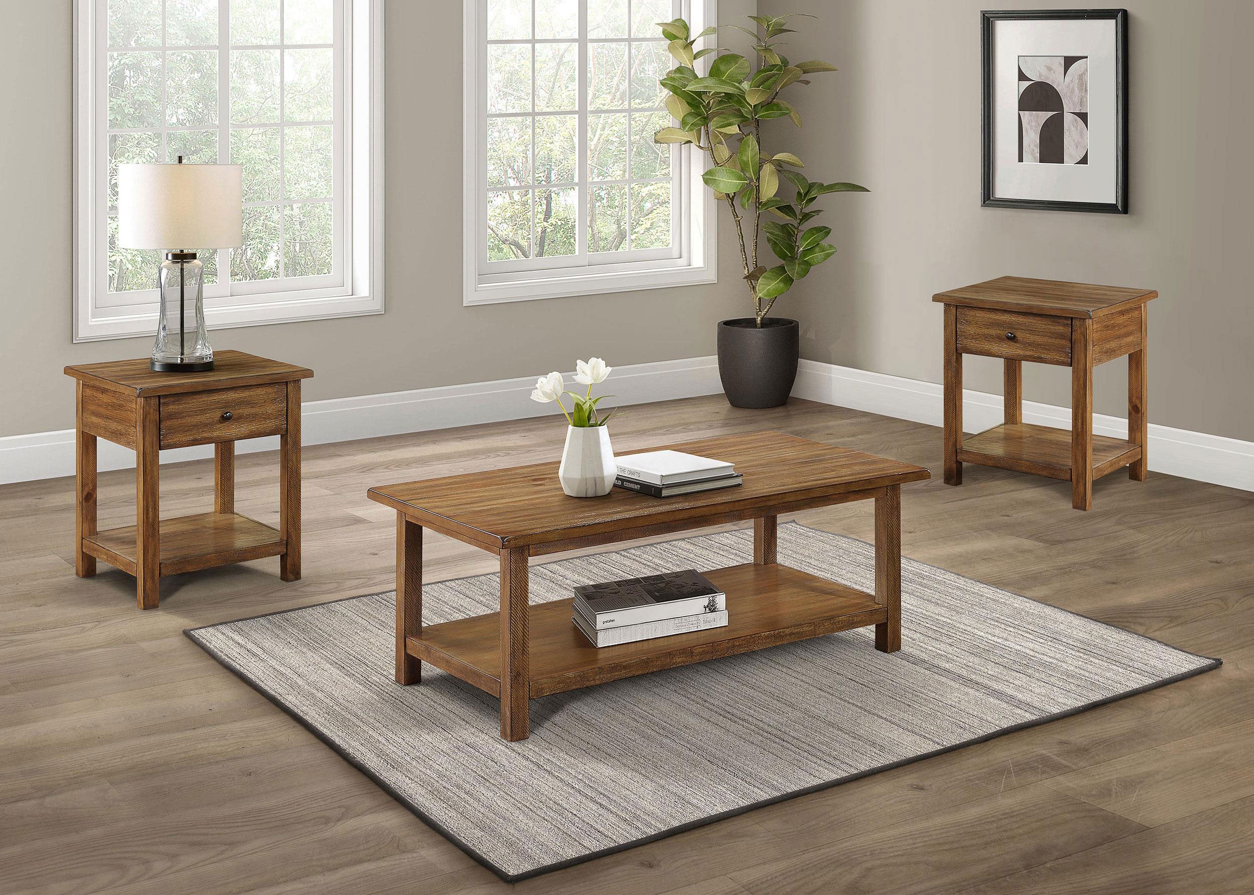 Payne Coffee Table Set - Ideal Furniture (Fresno,CA)