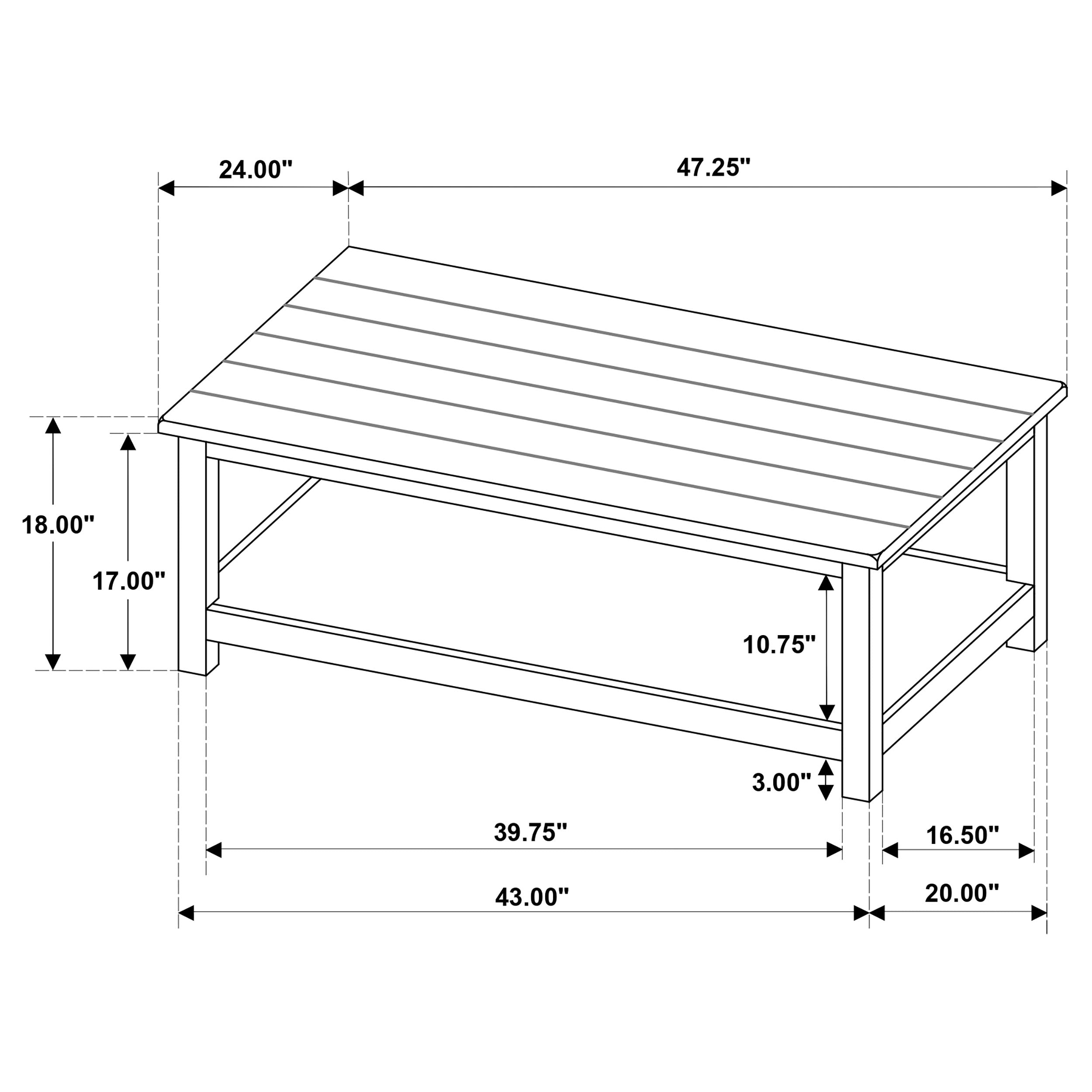 Payne Coffee Table Set - Ideal Furniture (Fresno,CA)