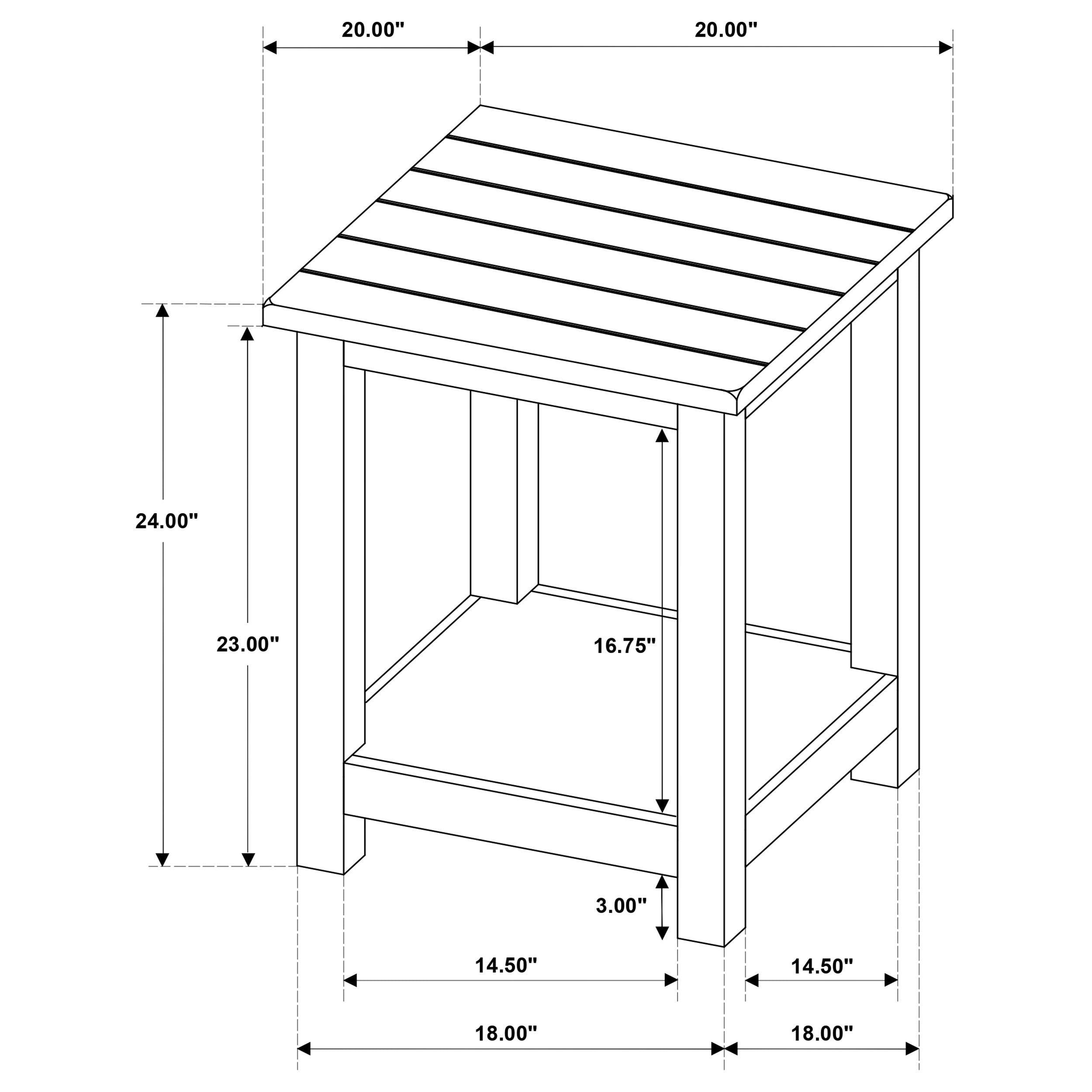 Payne End Table - Ideal Furniture (Fresno,CA)