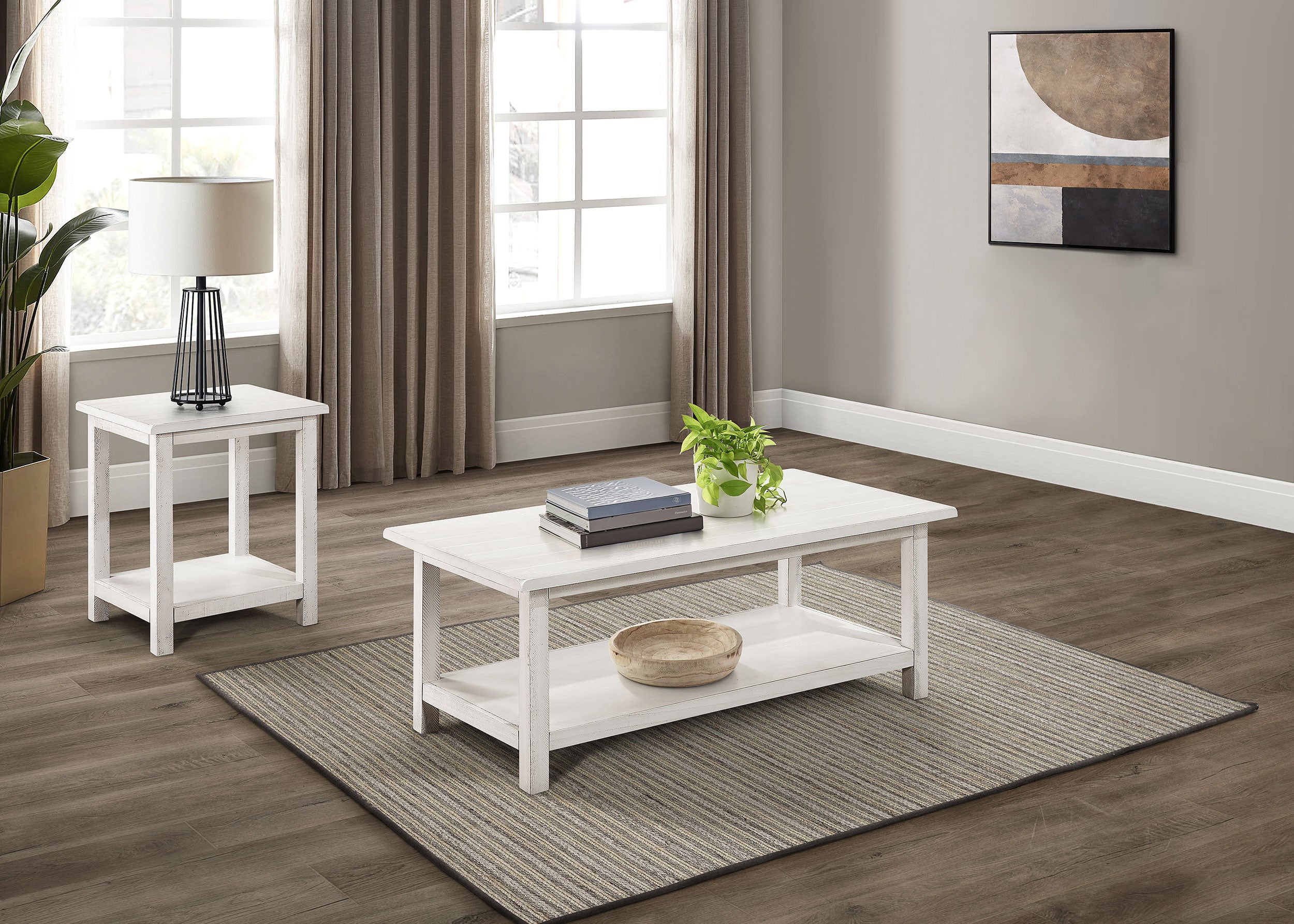 Payne Coffee Table Set - Ideal Furniture (Fresno,CA)