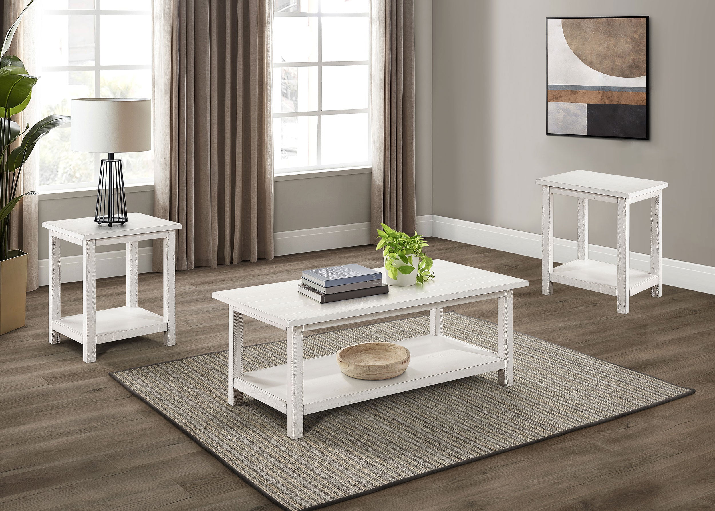 Payne Coffee Table Set - Ideal Furniture (Fresno,CA)