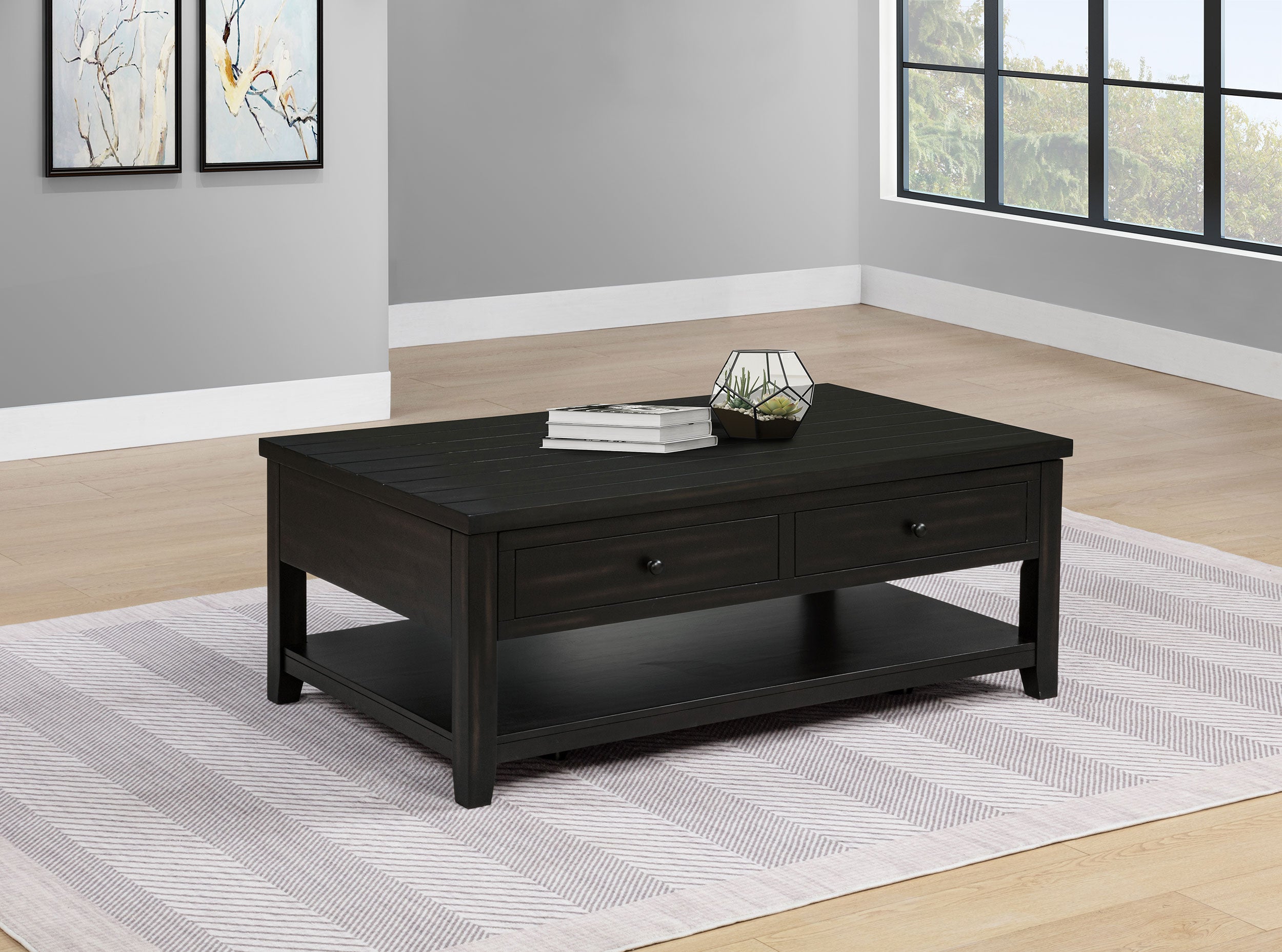 Payne Mobile Lift-Top Coffee Table - Ideal Furniture (Fresno,CA)