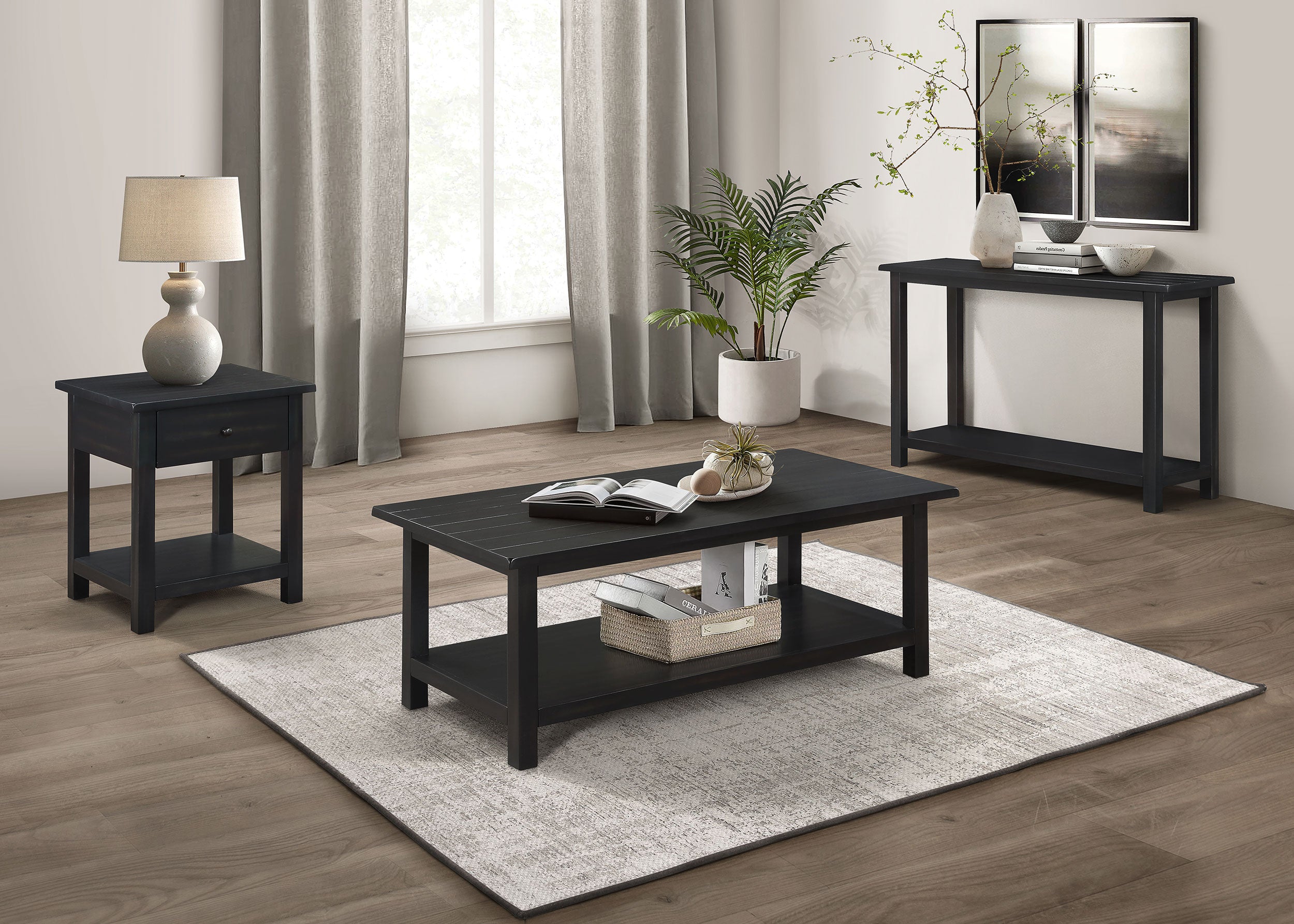 Payne End Table - Ideal Furniture (Fresno,CA)