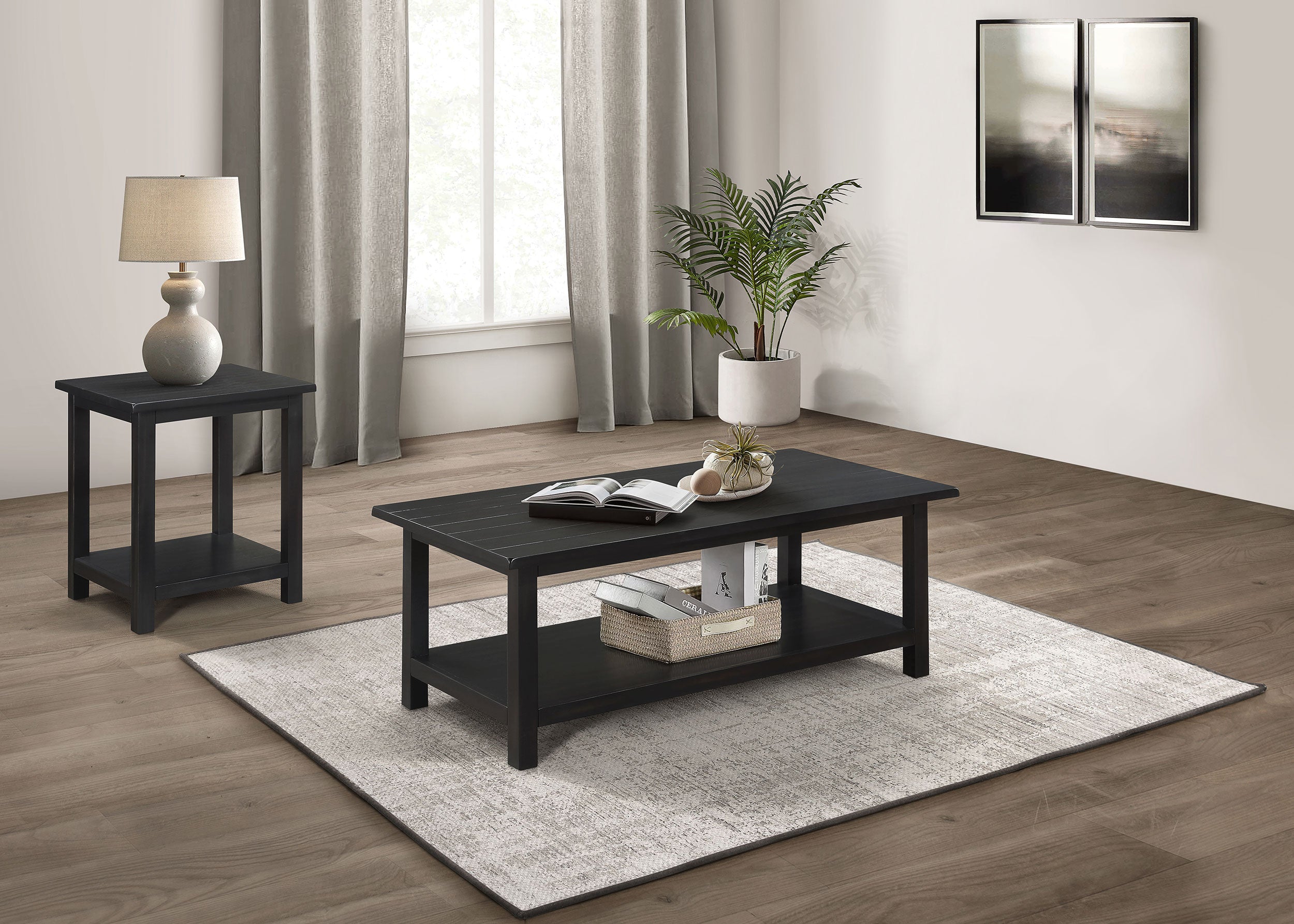 Payne Coffee Table Set - Ideal Furniture (Fresno,CA)
