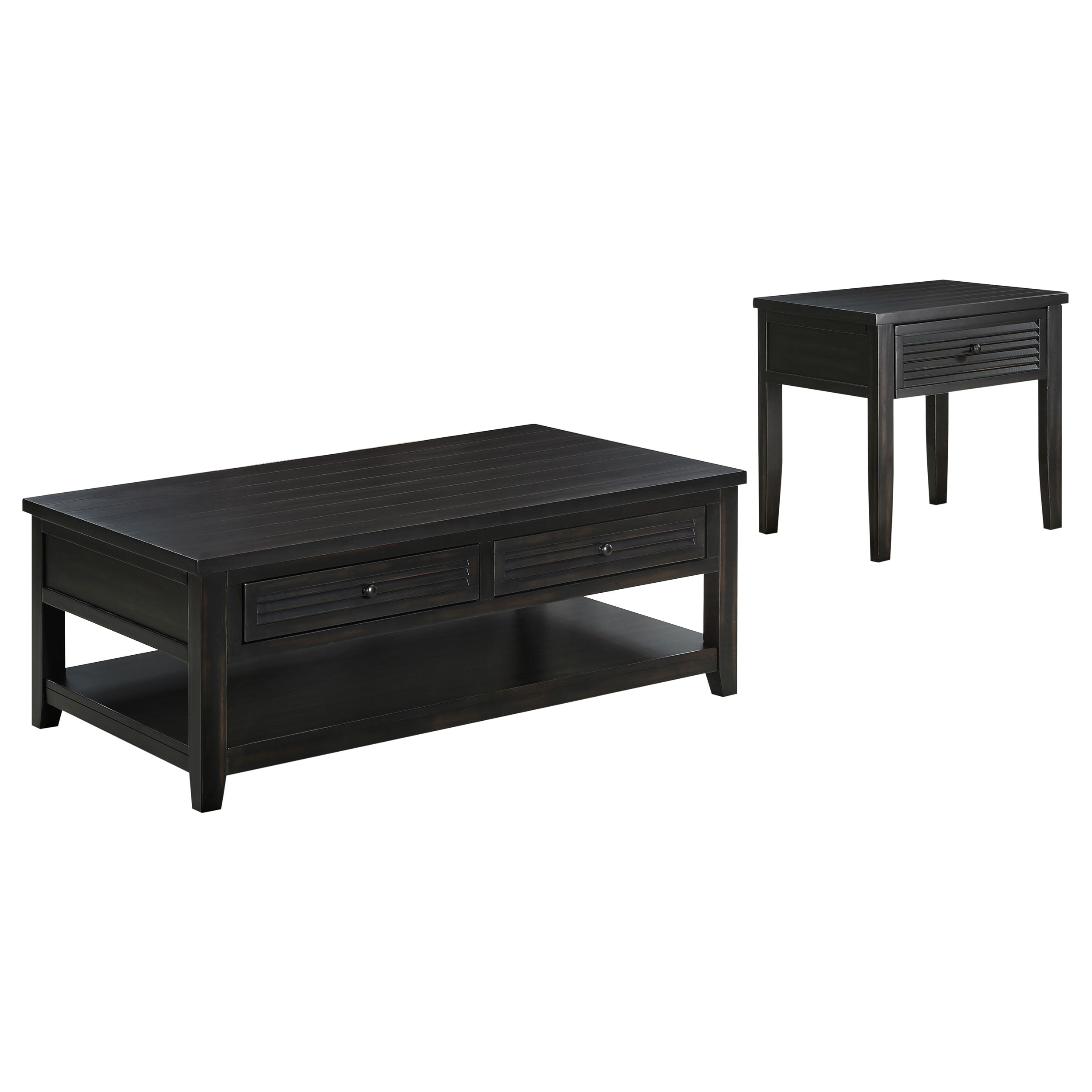 Concord Coffee Table Set - Ideal Furniture (Fresno,CA)