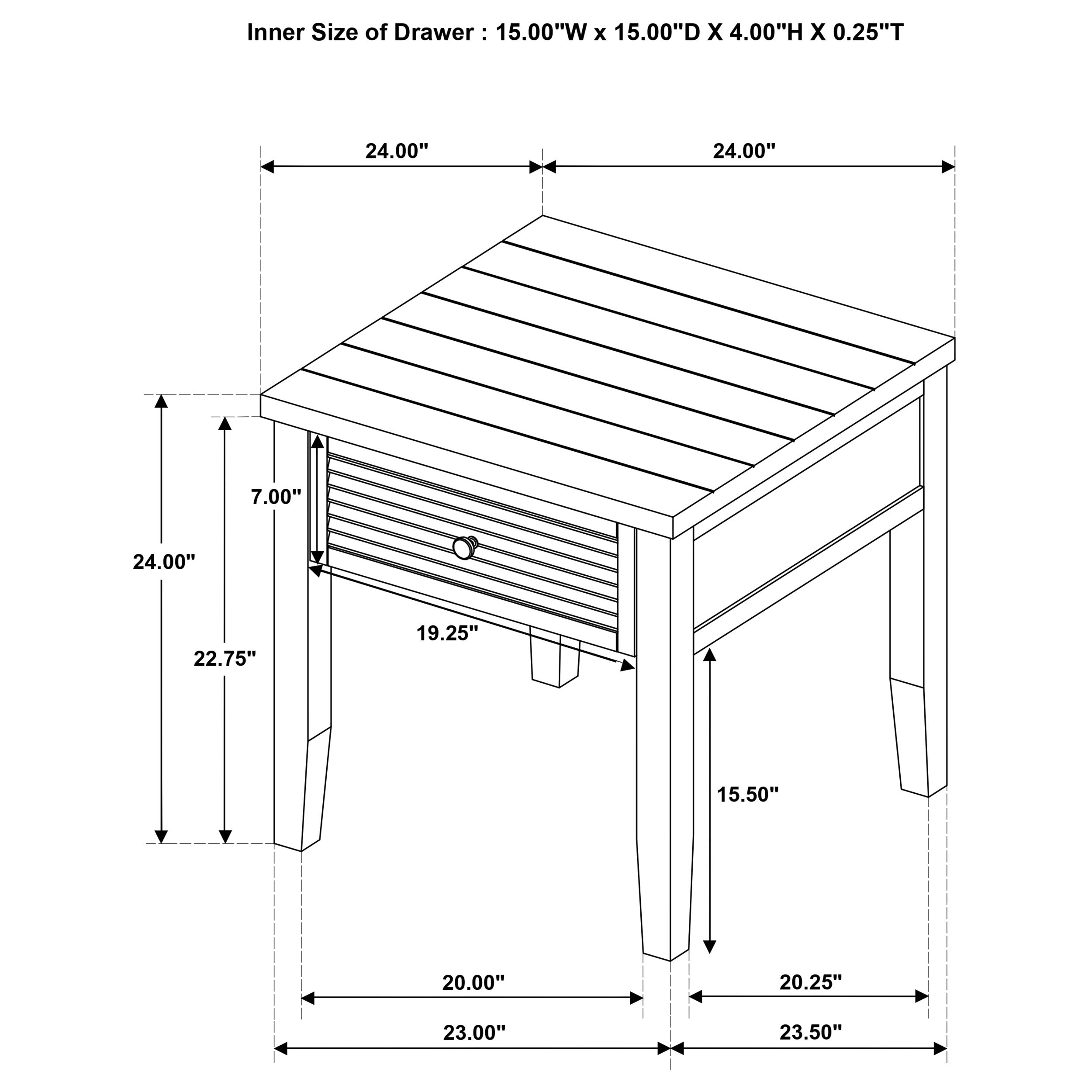Concord Coffee Table Set - Ideal Furniture (Fresno,CA)