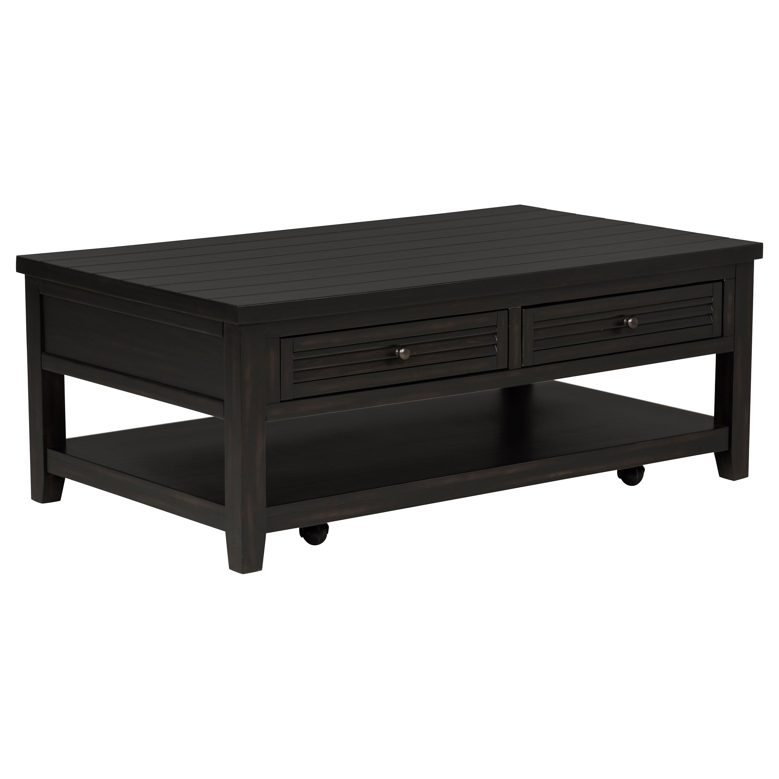 Concord Mobile Coffee Table - Ideal Furniture (Fresno,CA)