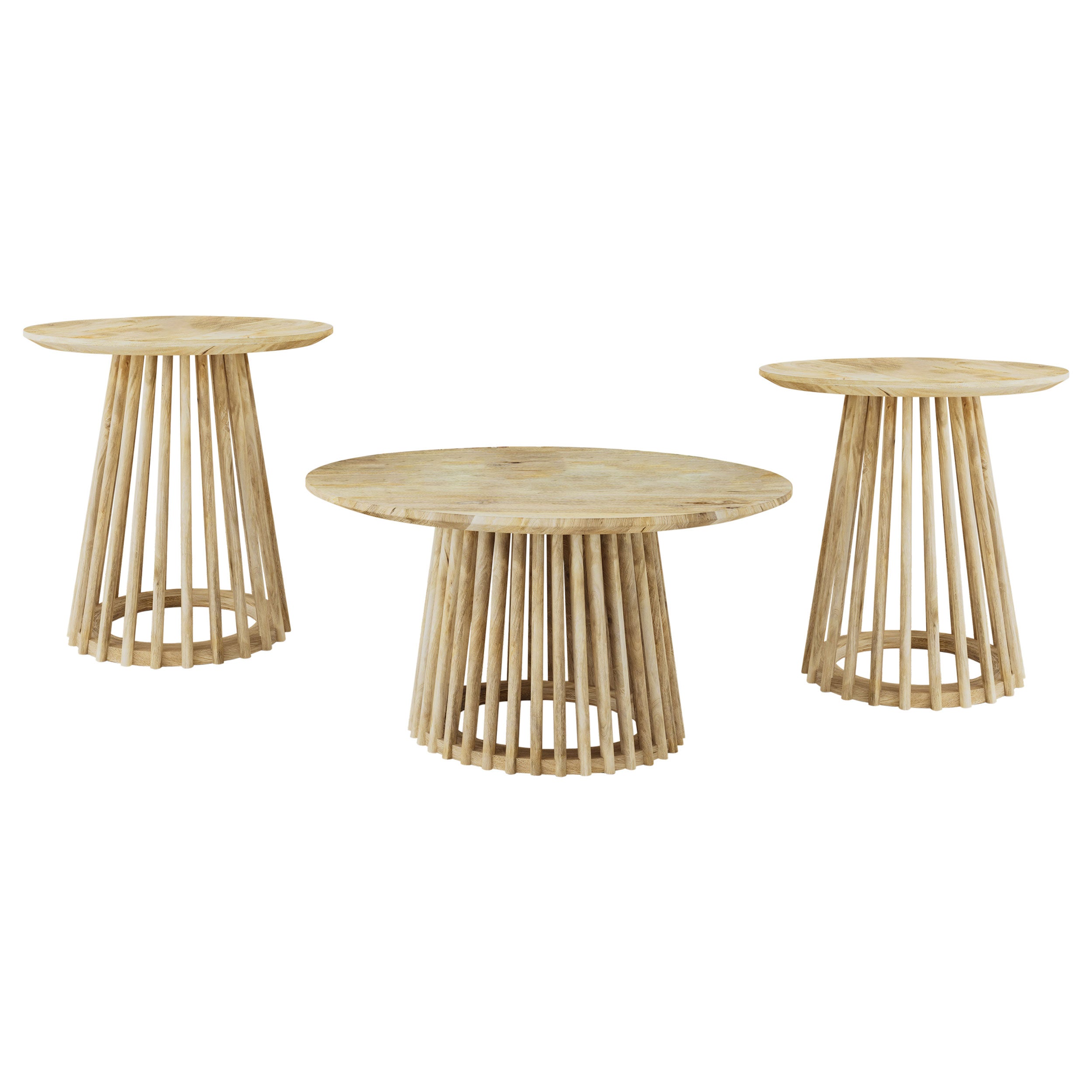 Touhy Coffee Table Set - Ideal Furniture (Fresno,CA)