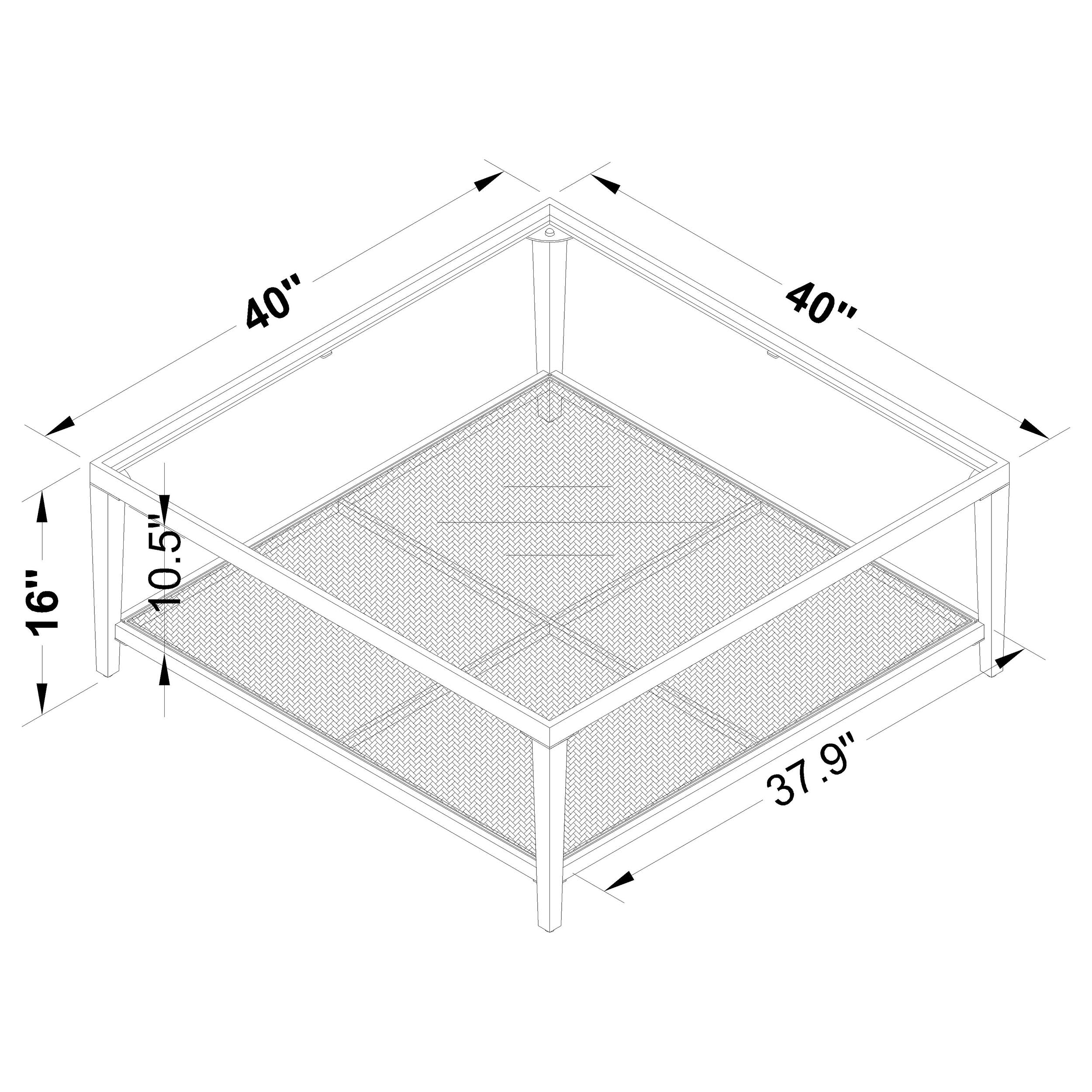 Amherst Coffee Table - Ideal Furniture (Fresno,CA)
