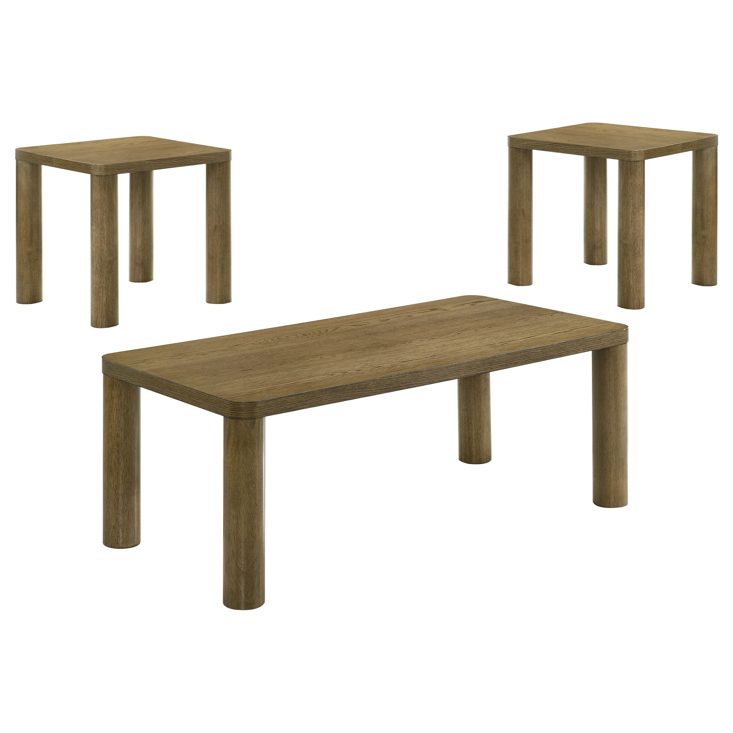 Castlewood Coffee Table Set - Ideal Furniture (Fresno,CA)