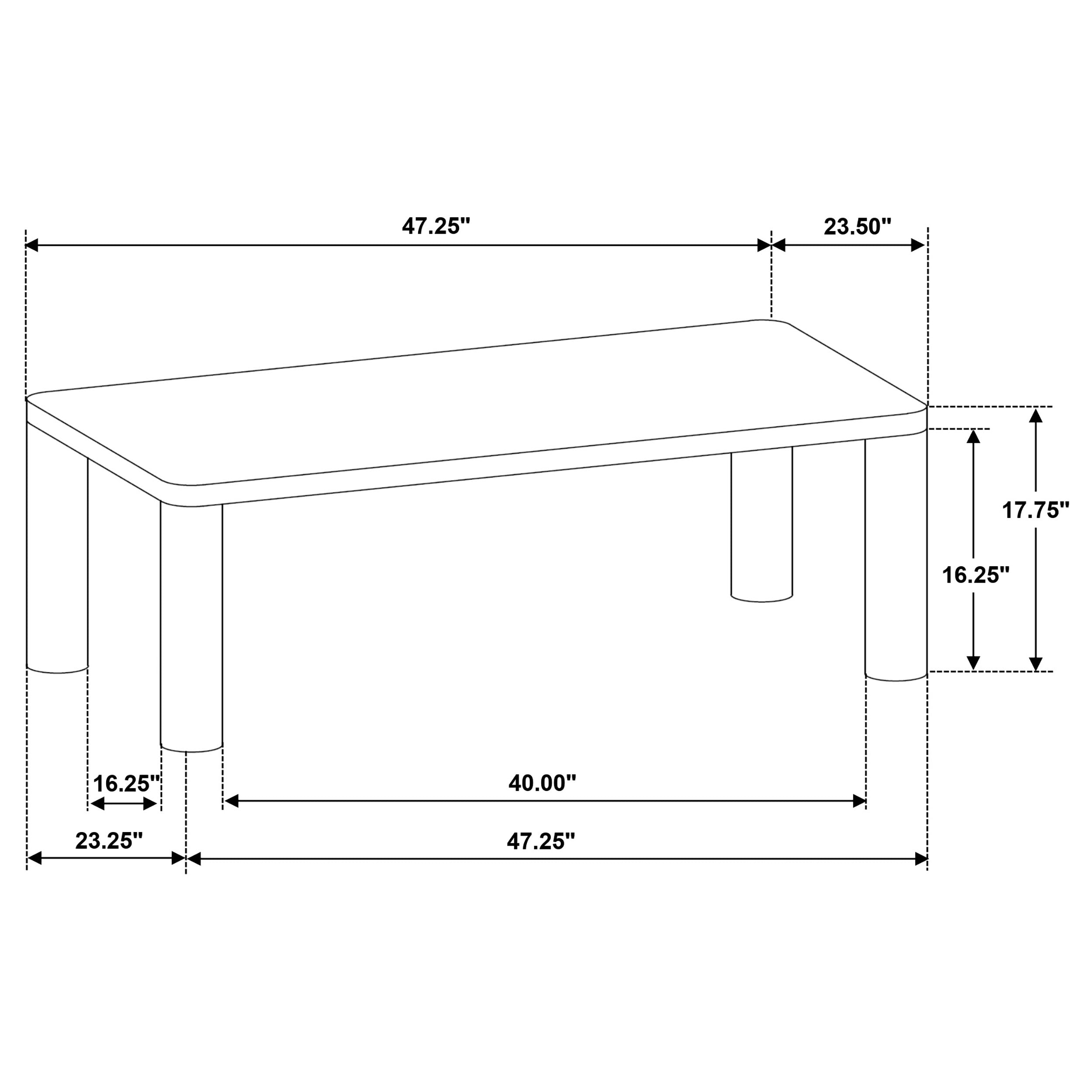 Castlewood Coffee Table - Ideal Furniture (Fresno,CA)