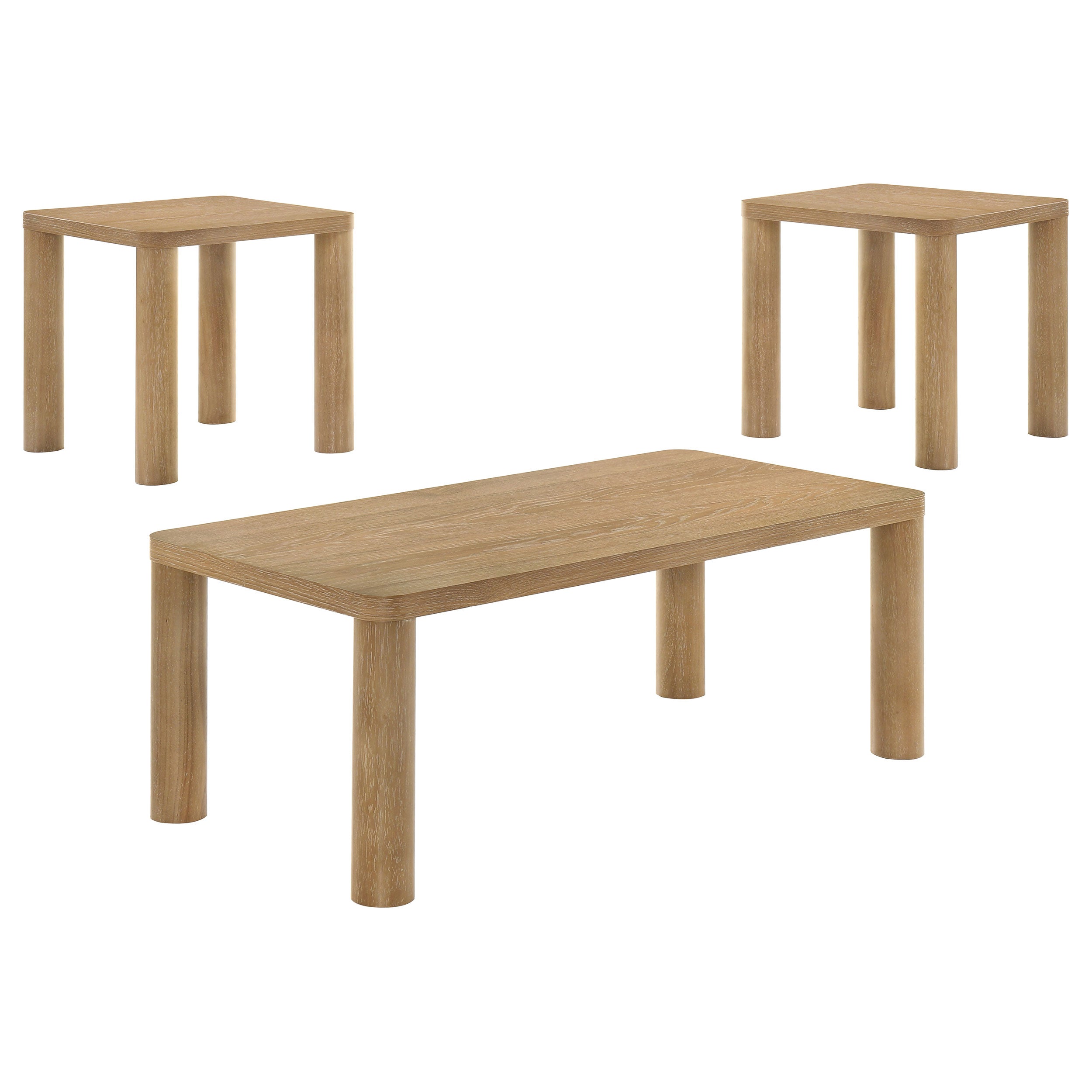 Castlewood Coffee Table Set - Ideal Furniture (Fresno,CA)